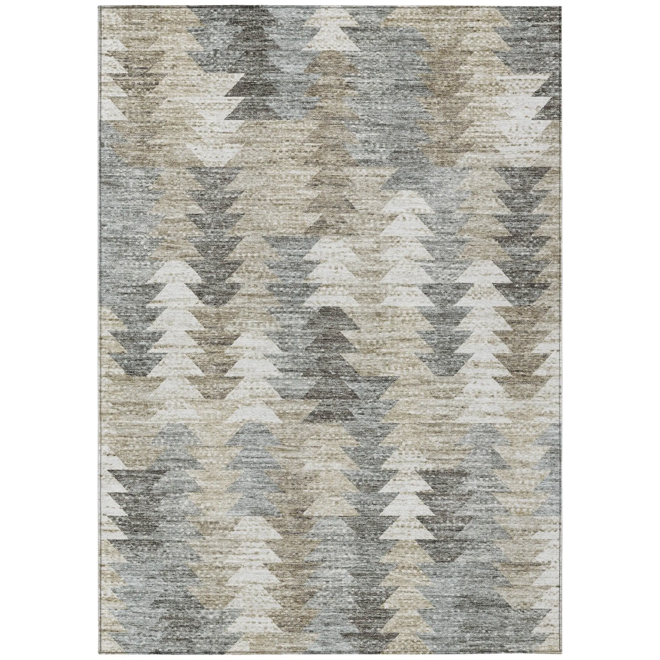 Machine Washable Indoor/ Outdoor Chantille Modern Moroccan Boho Rug