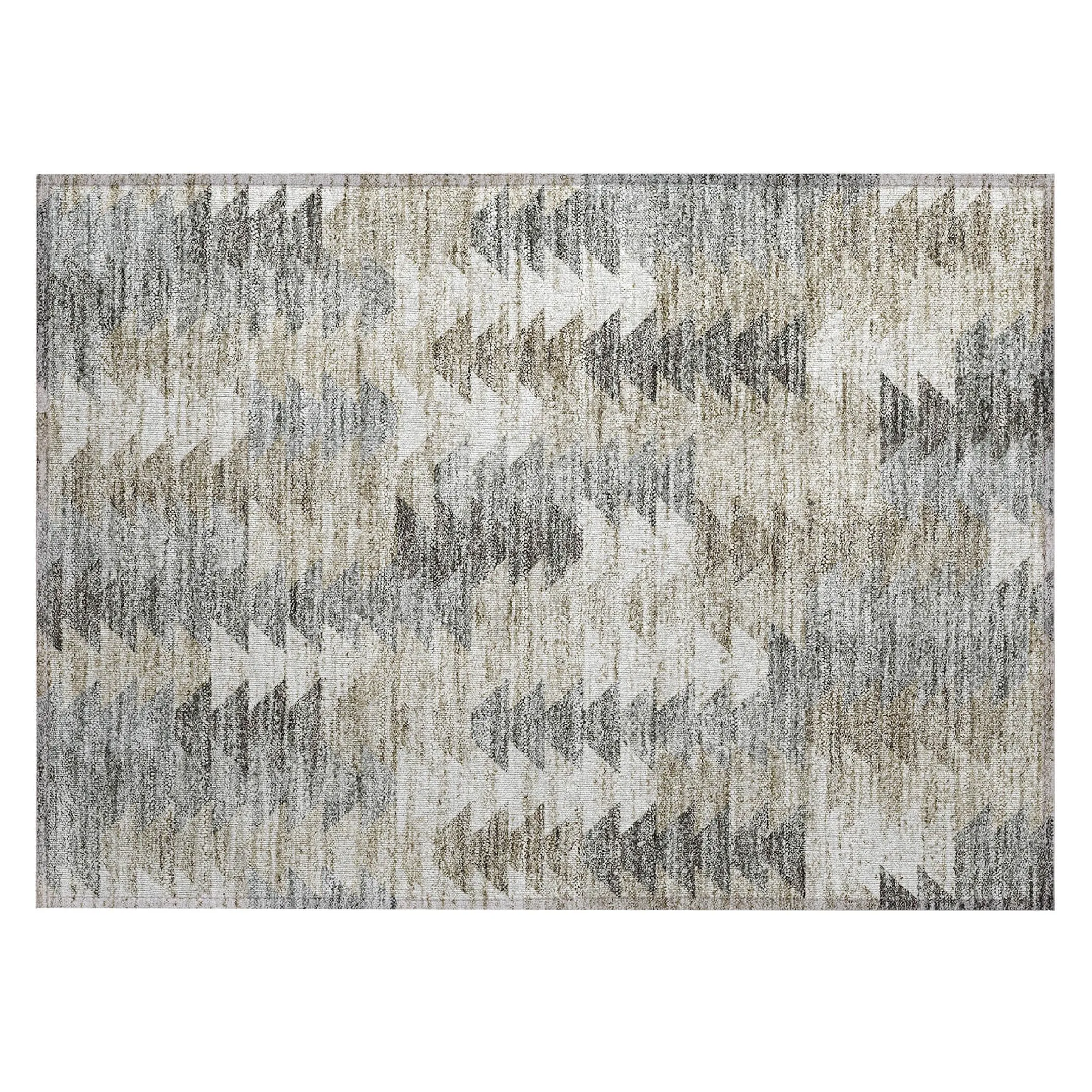 Machine Washable Indoor/ Outdoor Chantille Modern Moroccan Boho Rug