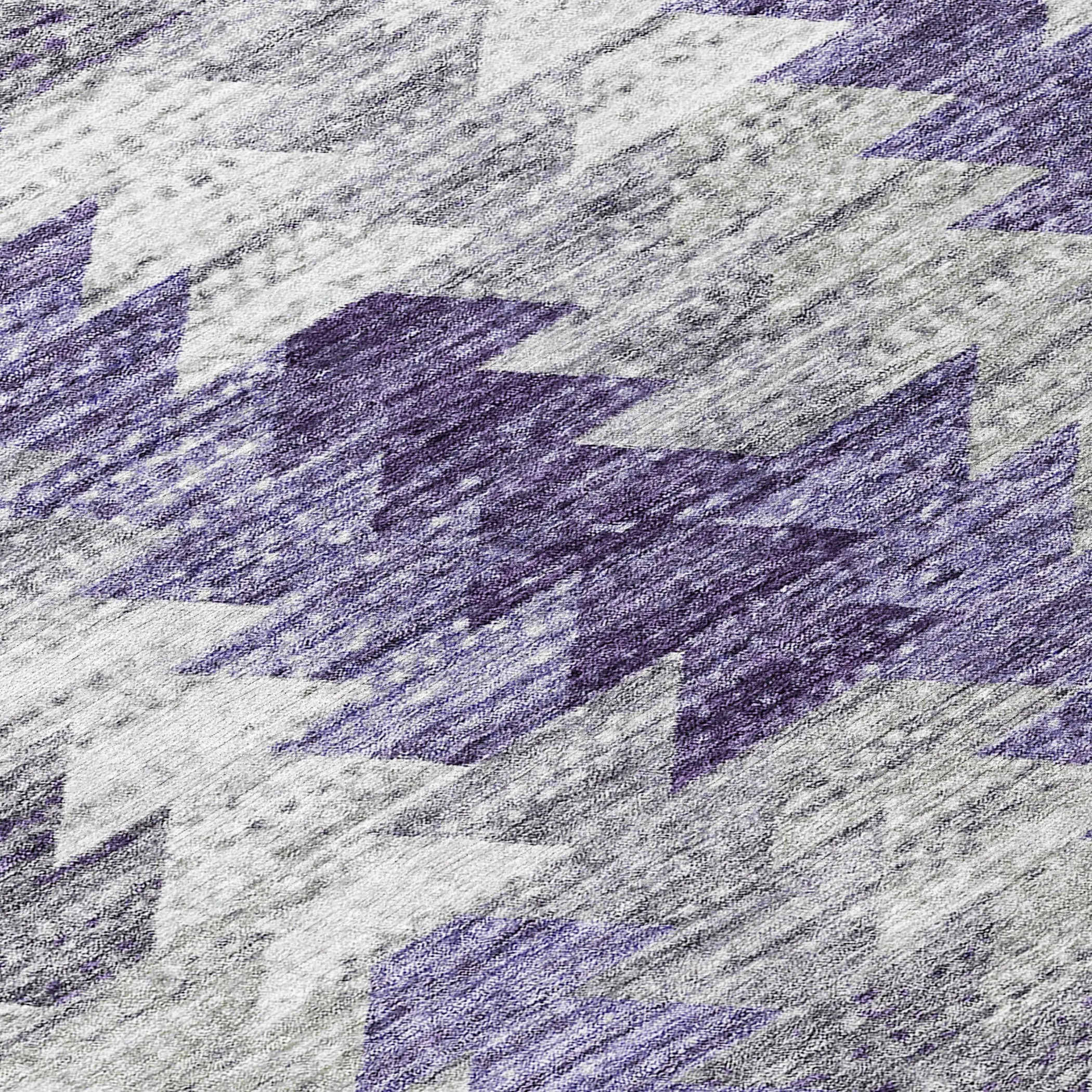 Machine Washable Indoor/ Outdoor Chantille Modern Moroccan Boho Rug
