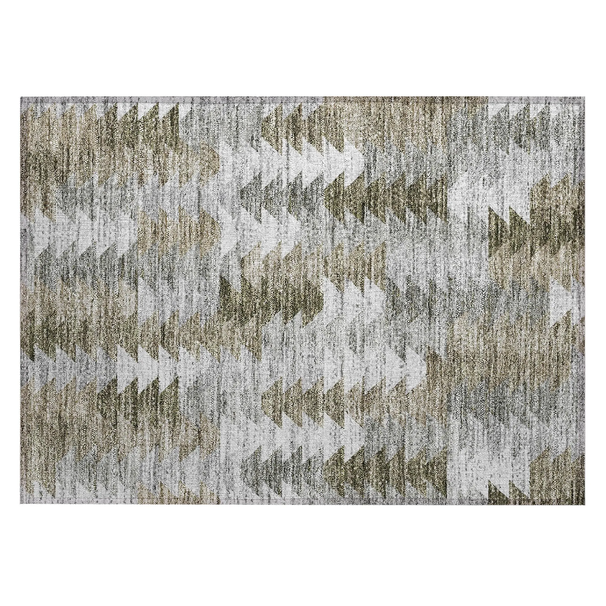 Machine Washable Indoor/ Outdoor Chantille Modern Moroccan Boho Rug