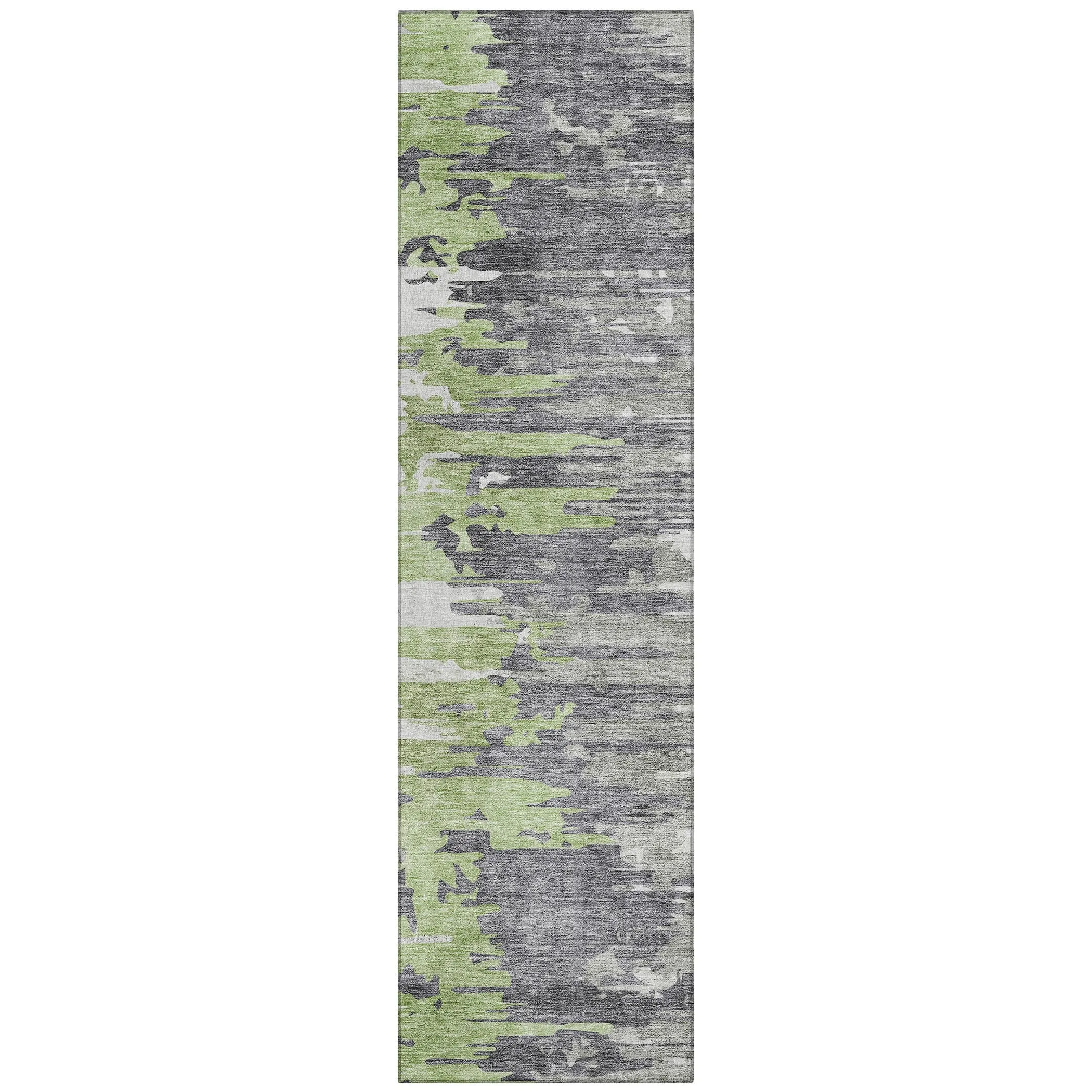 Machine Washable Indoor/ Outdoor Chantille Modern Ombre Rug