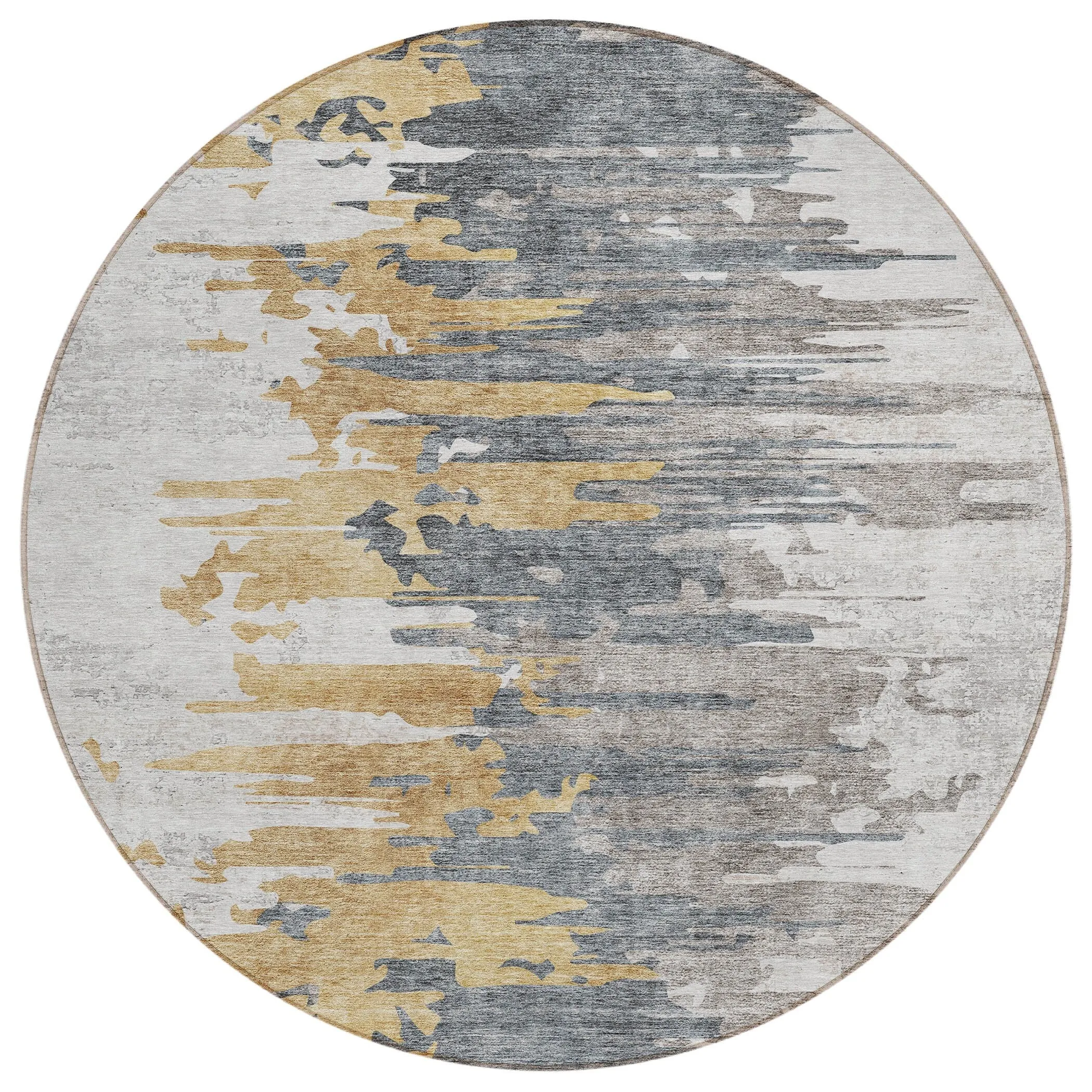 Machine Washable Indoor/ Outdoor Chantille Modern Ombre Rug