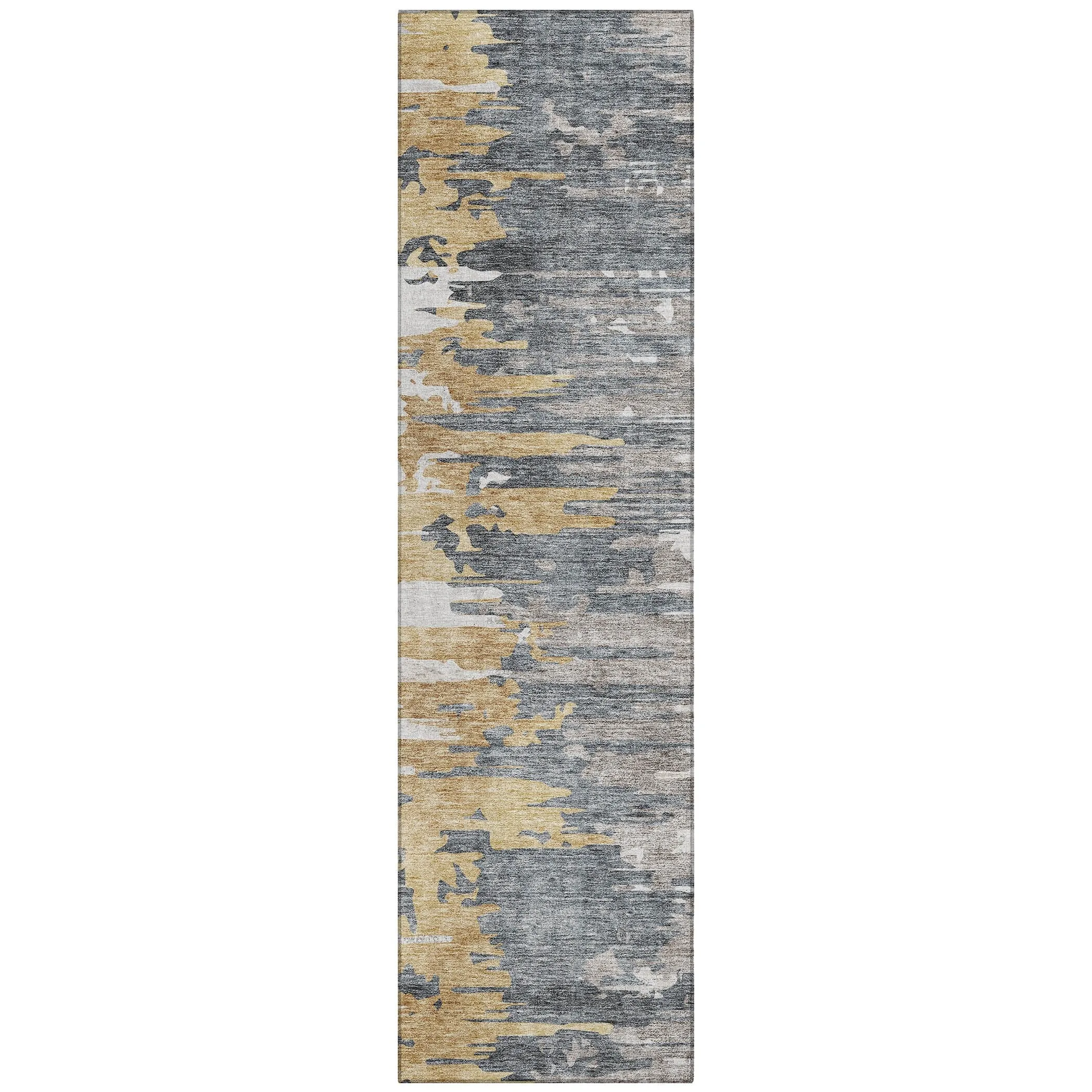 Machine Washable Indoor/ Outdoor Chantille Modern Ombre Rug