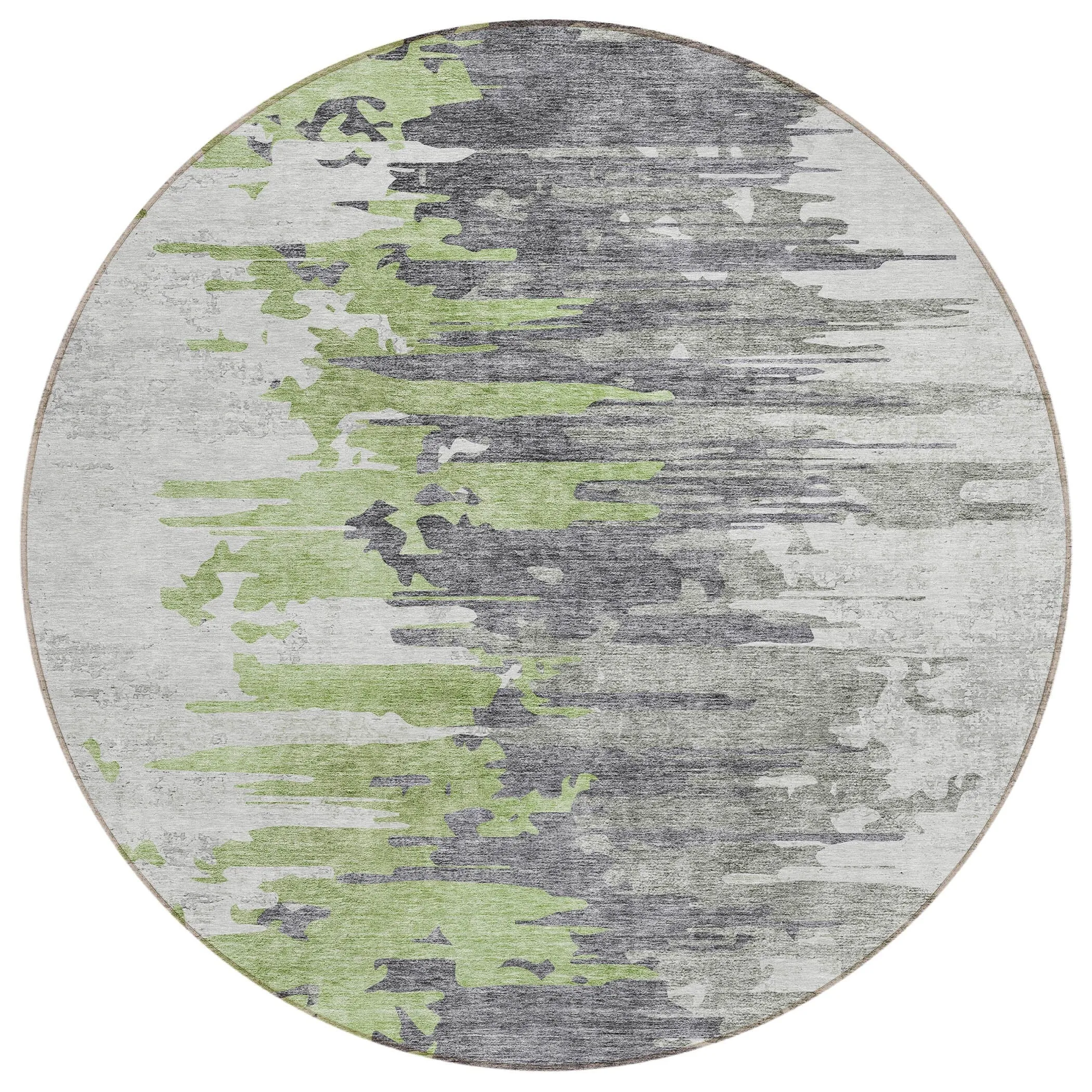 Machine Washable Indoor/ Outdoor Chantille Modern Ombre Rug