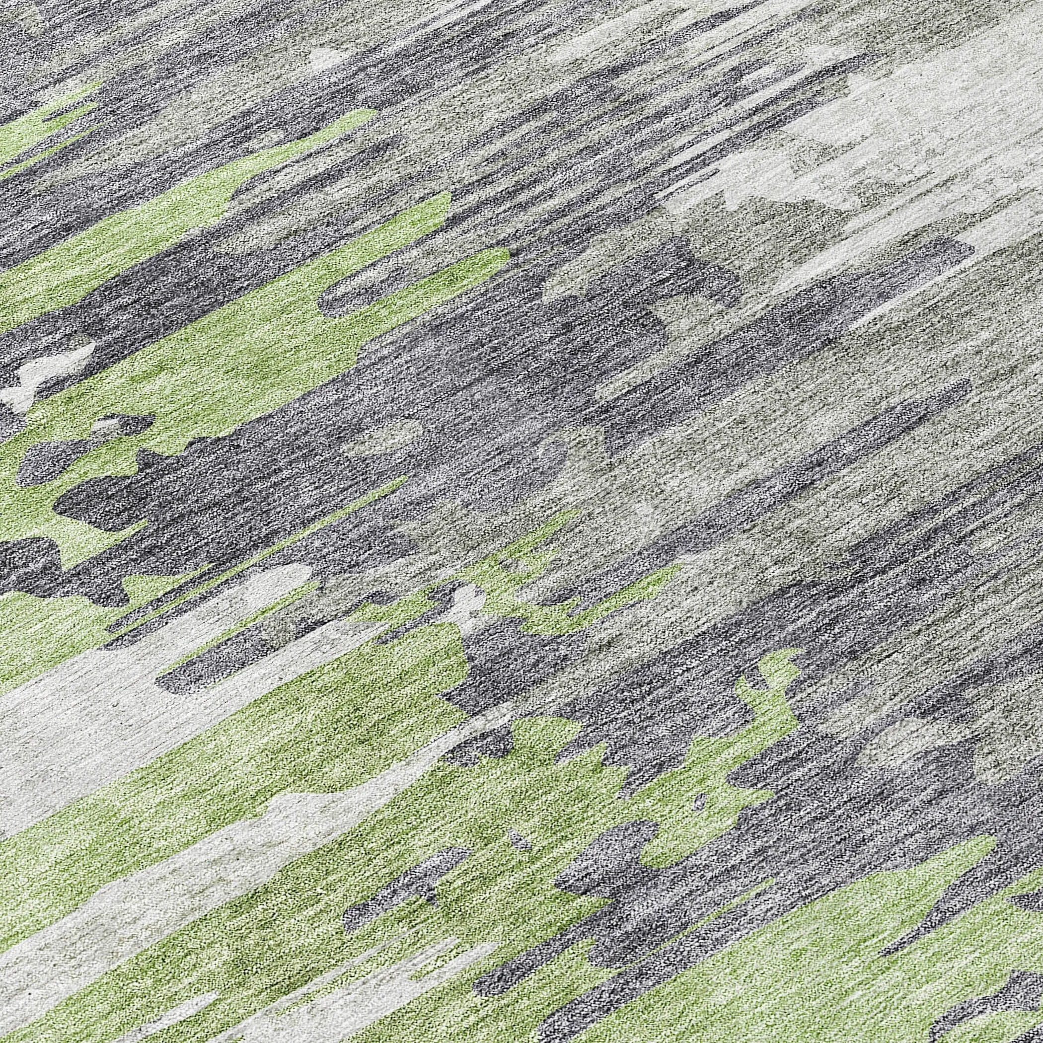 Machine Washable Indoor/ Outdoor Chantille Modern Ombre Rug