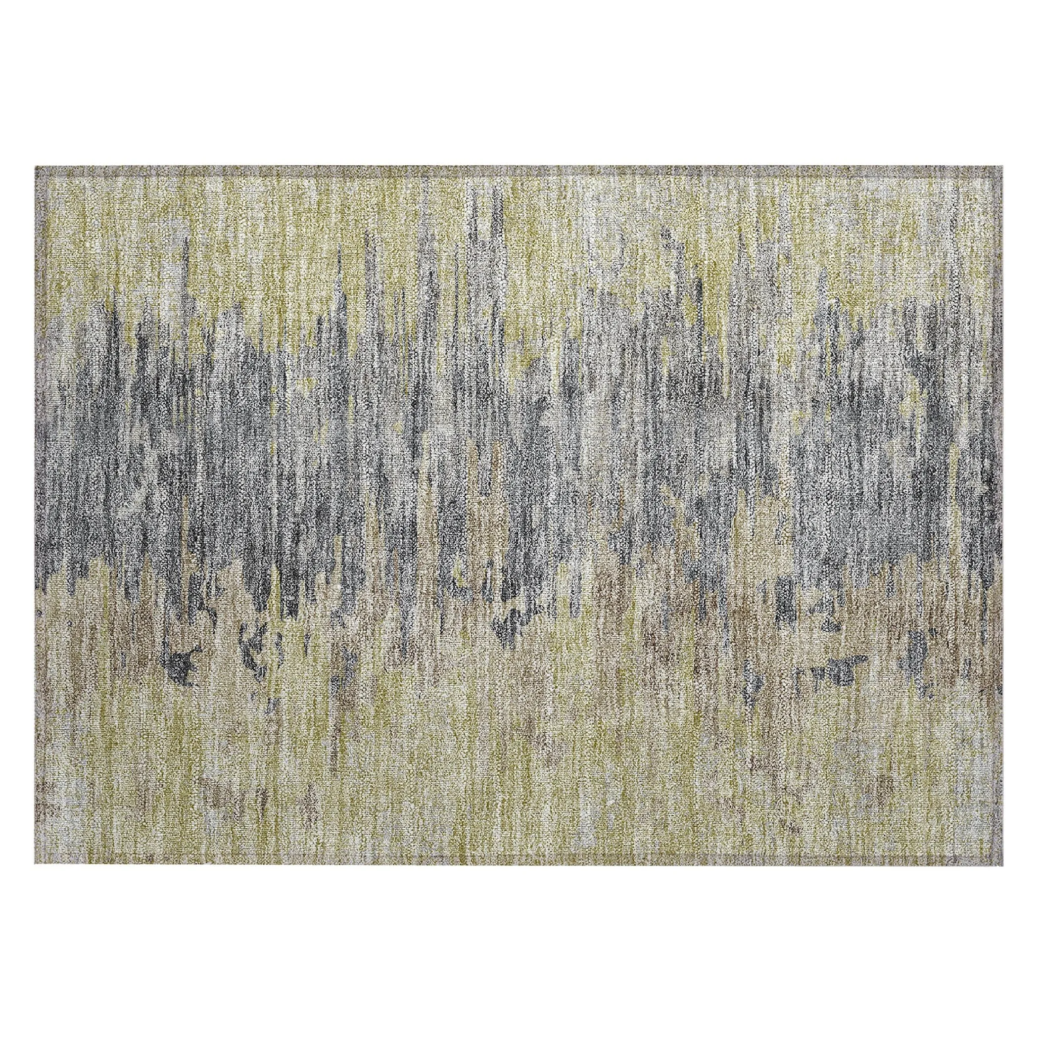 Machine Washable Indoor/ Outdoor Chantille Modern Ombre Rug