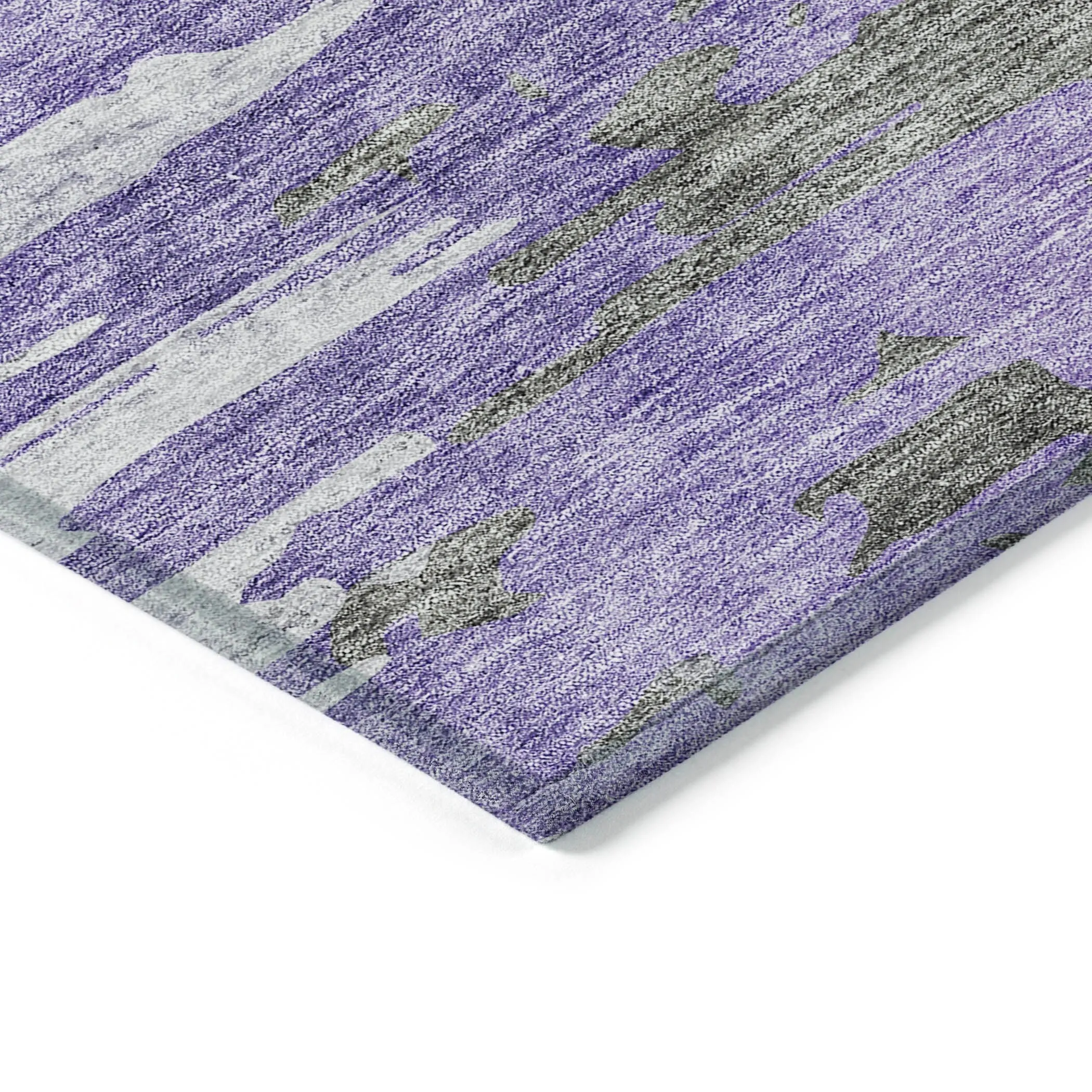 Machine Washable Indoor/ Outdoor Chantille Modern Ombre Rug