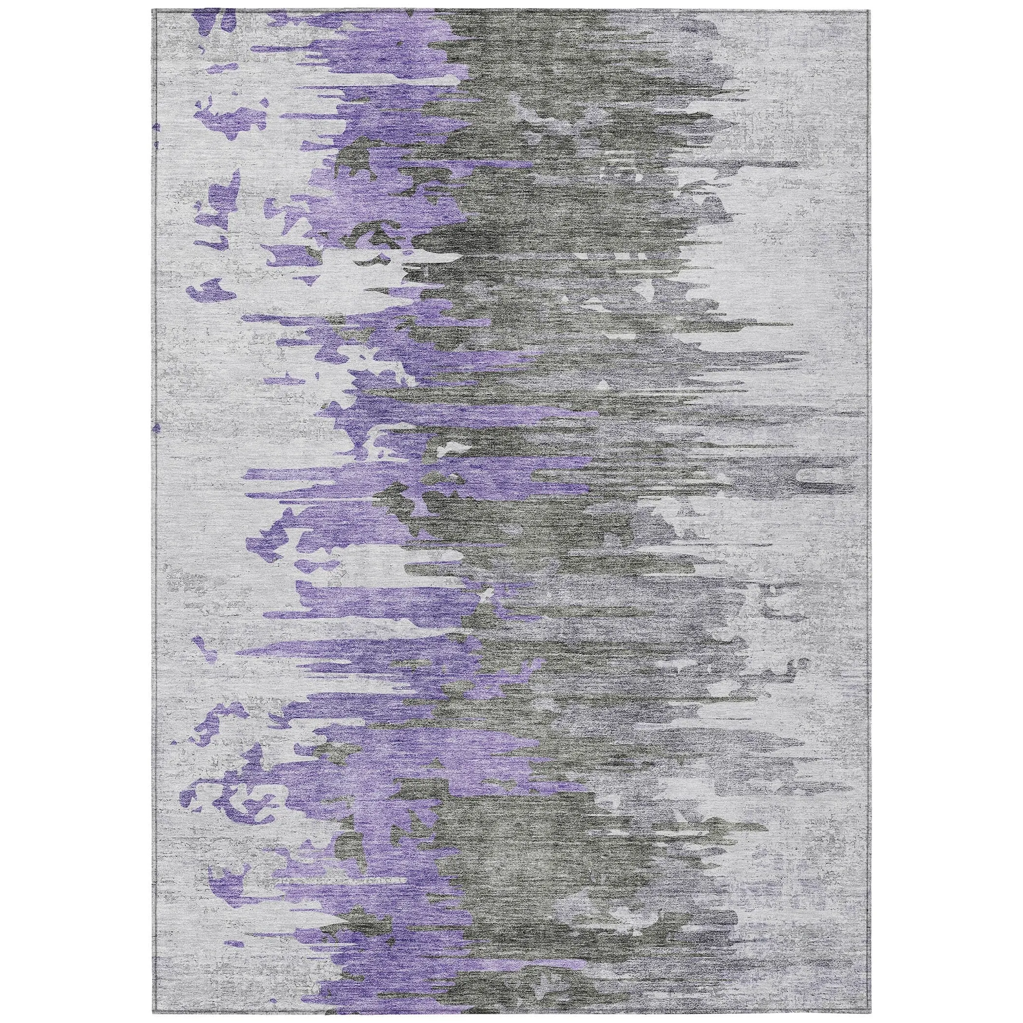 Machine Washable Indoor/ Outdoor Chantille Modern Ombre Rug