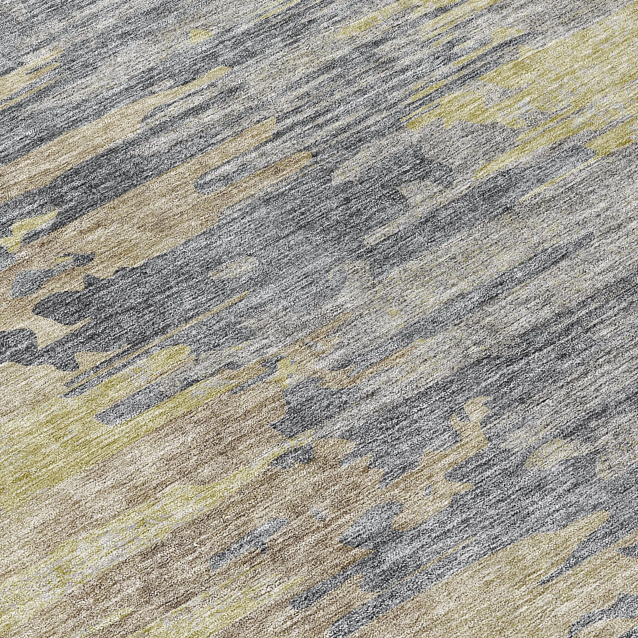 Machine Washable Indoor/ Outdoor Chantille Modern Ombre Rug