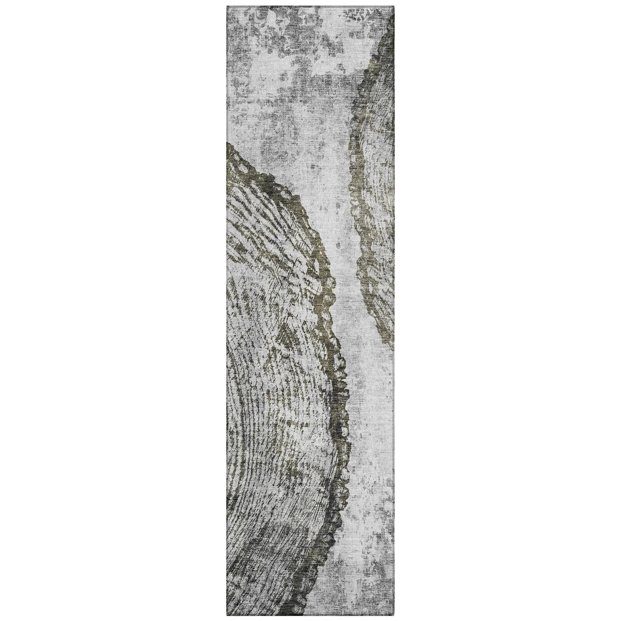 Machine Washable Indoor/ Outdoor Chantille Modern Pop Rug