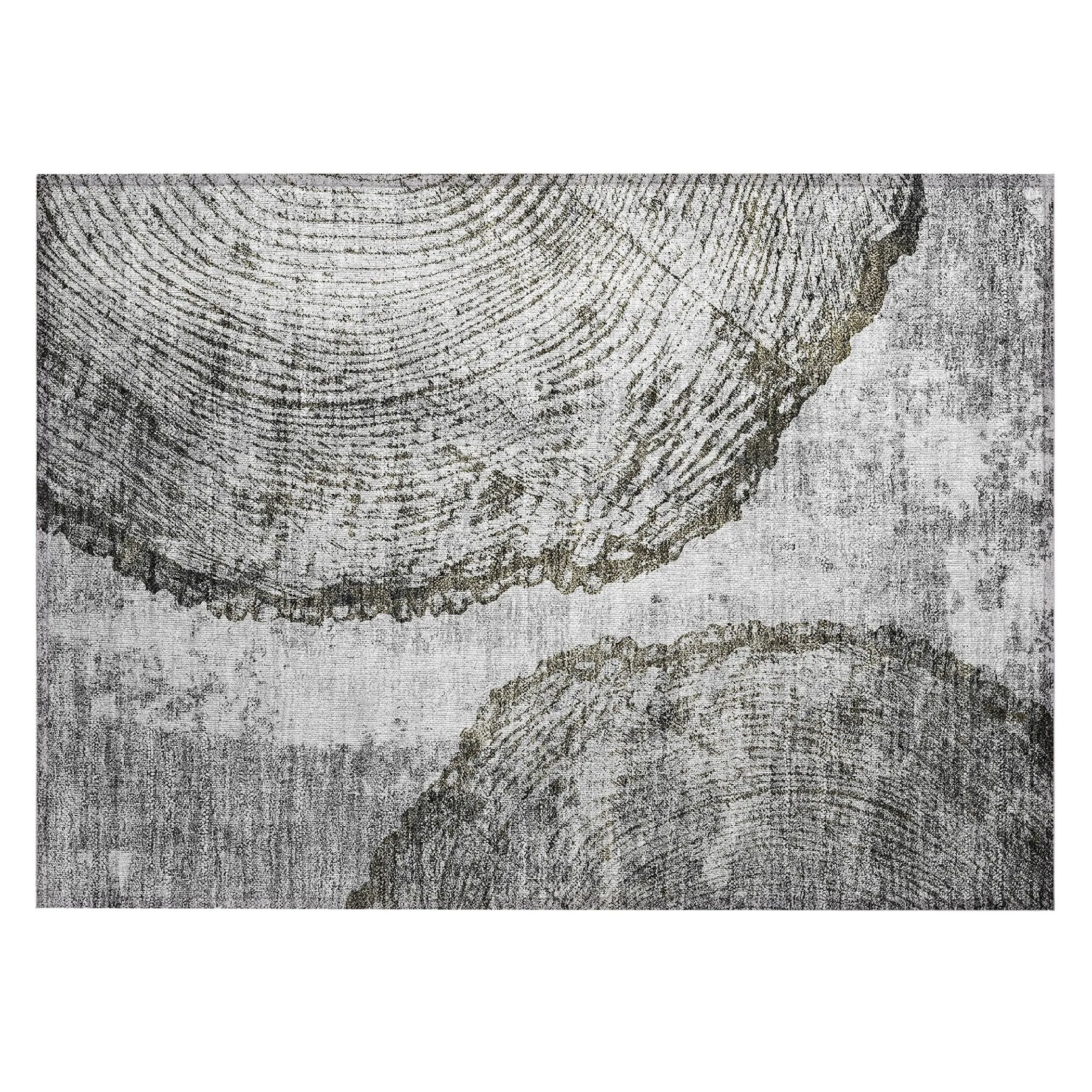 Machine Washable Indoor/ Outdoor Chantille Modern Pop Rug