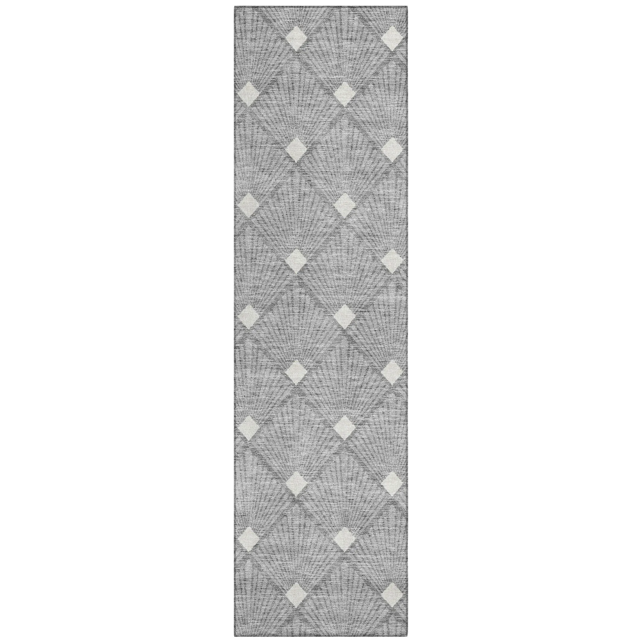 Machine Washable Indoor/ Outdoor Chantille Modern Shells Rug