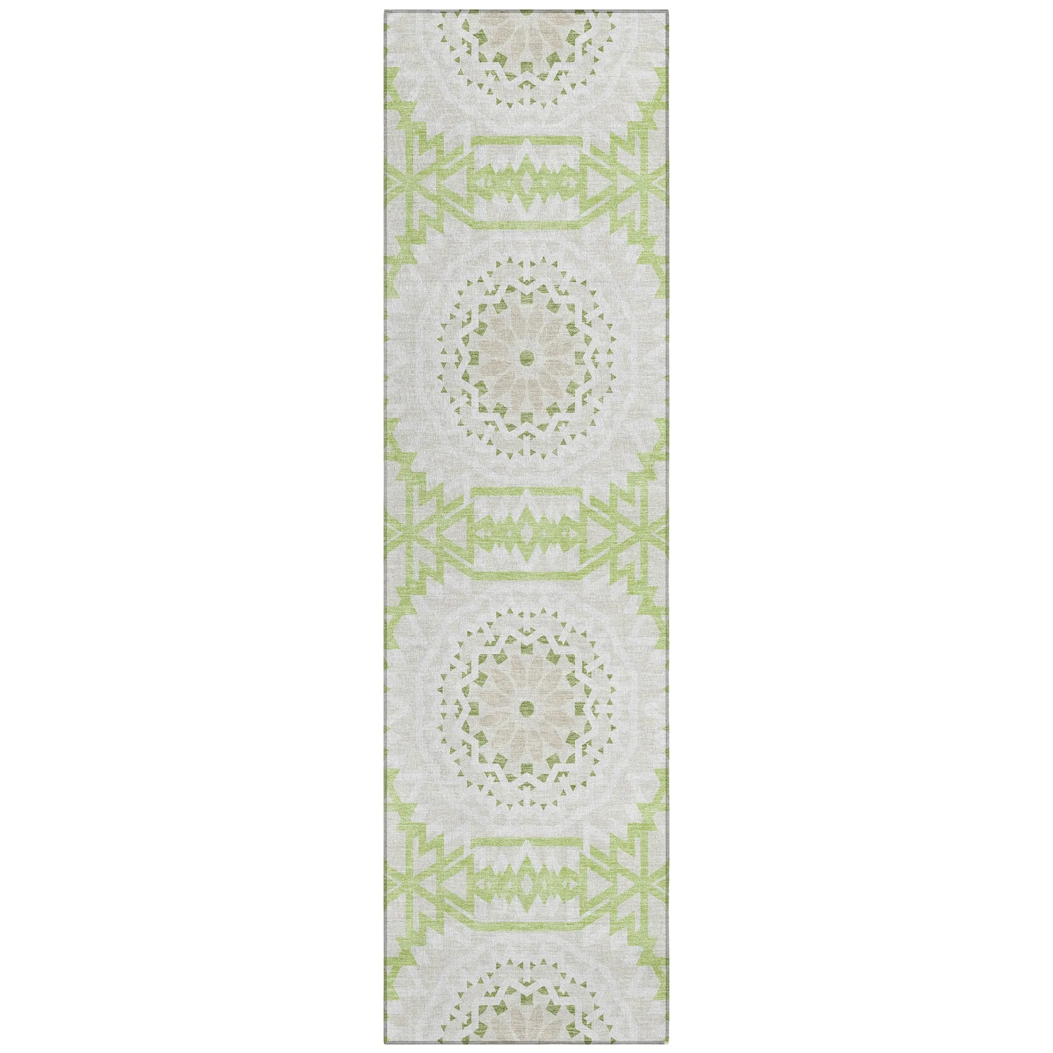 Machine Washable Indoor/ Outdoor Chantille Moroccan Boho Rug