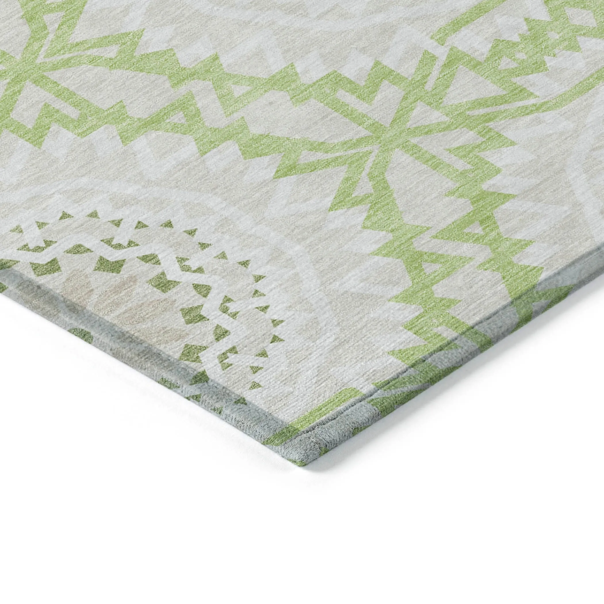 Machine Washable Indoor/ Outdoor Chantille Moroccan Boho Rug