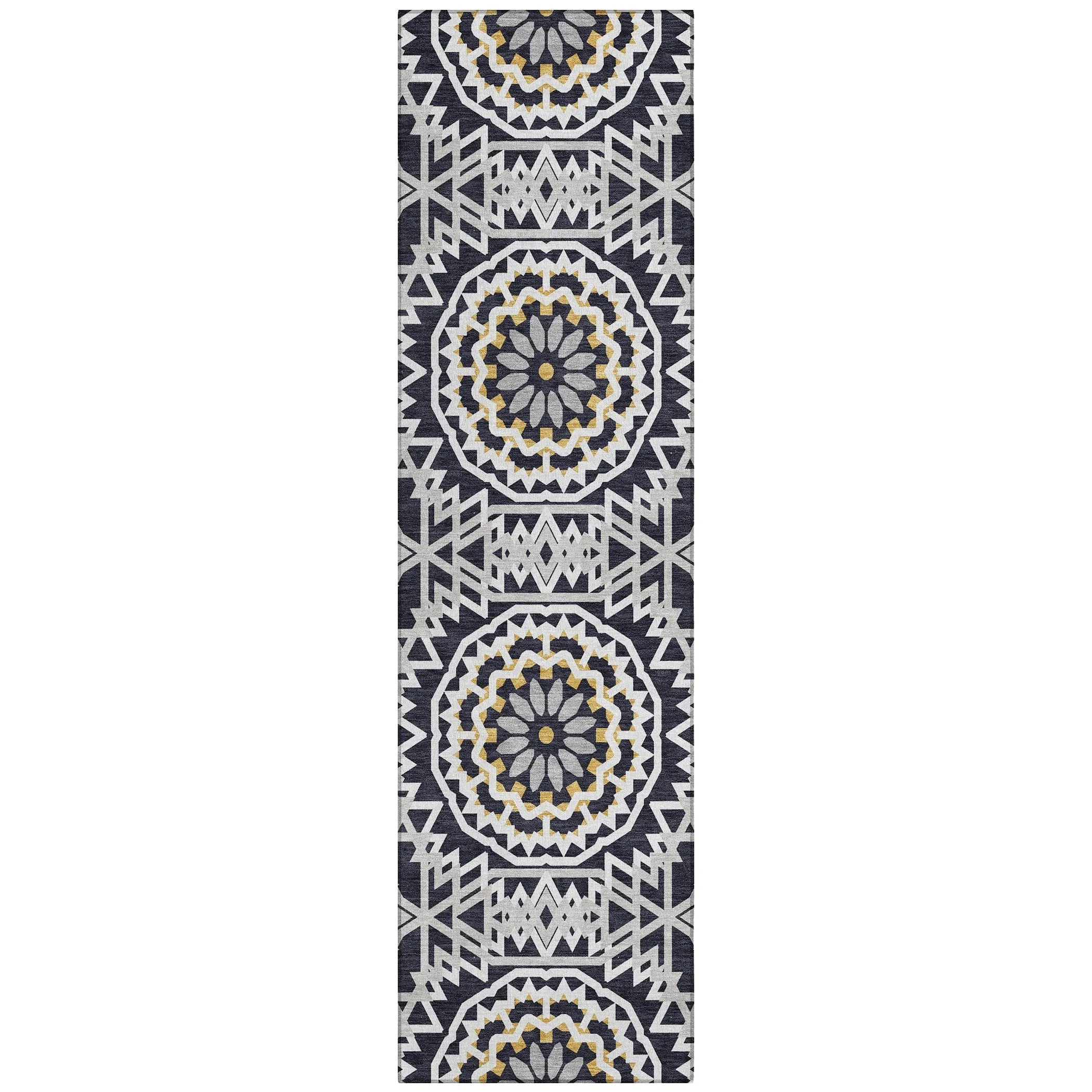 Machine Washable Indoor/ Outdoor Chantille Moroccan Boho Rug