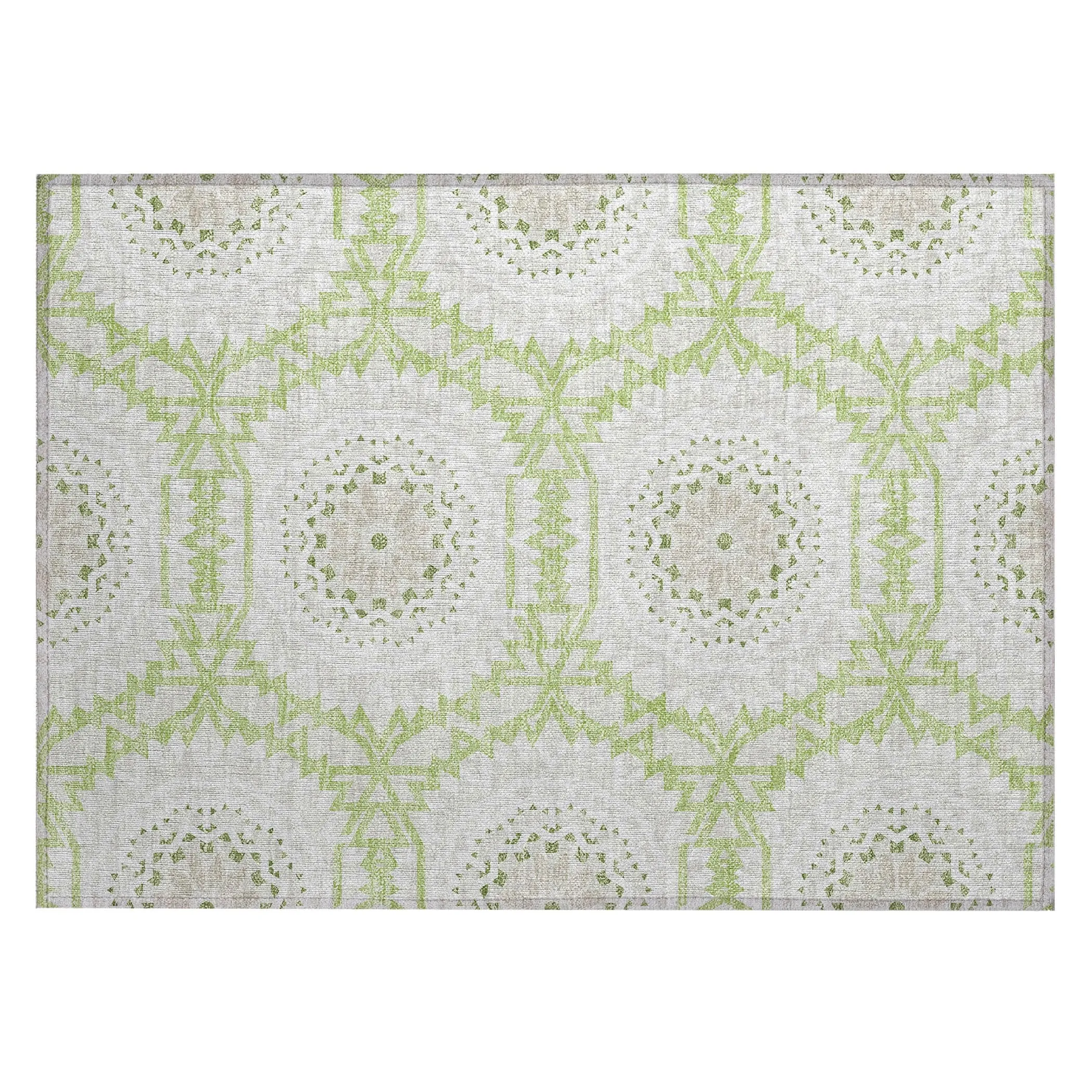 Machine Washable Indoor/ Outdoor Chantille Moroccan Boho Rug