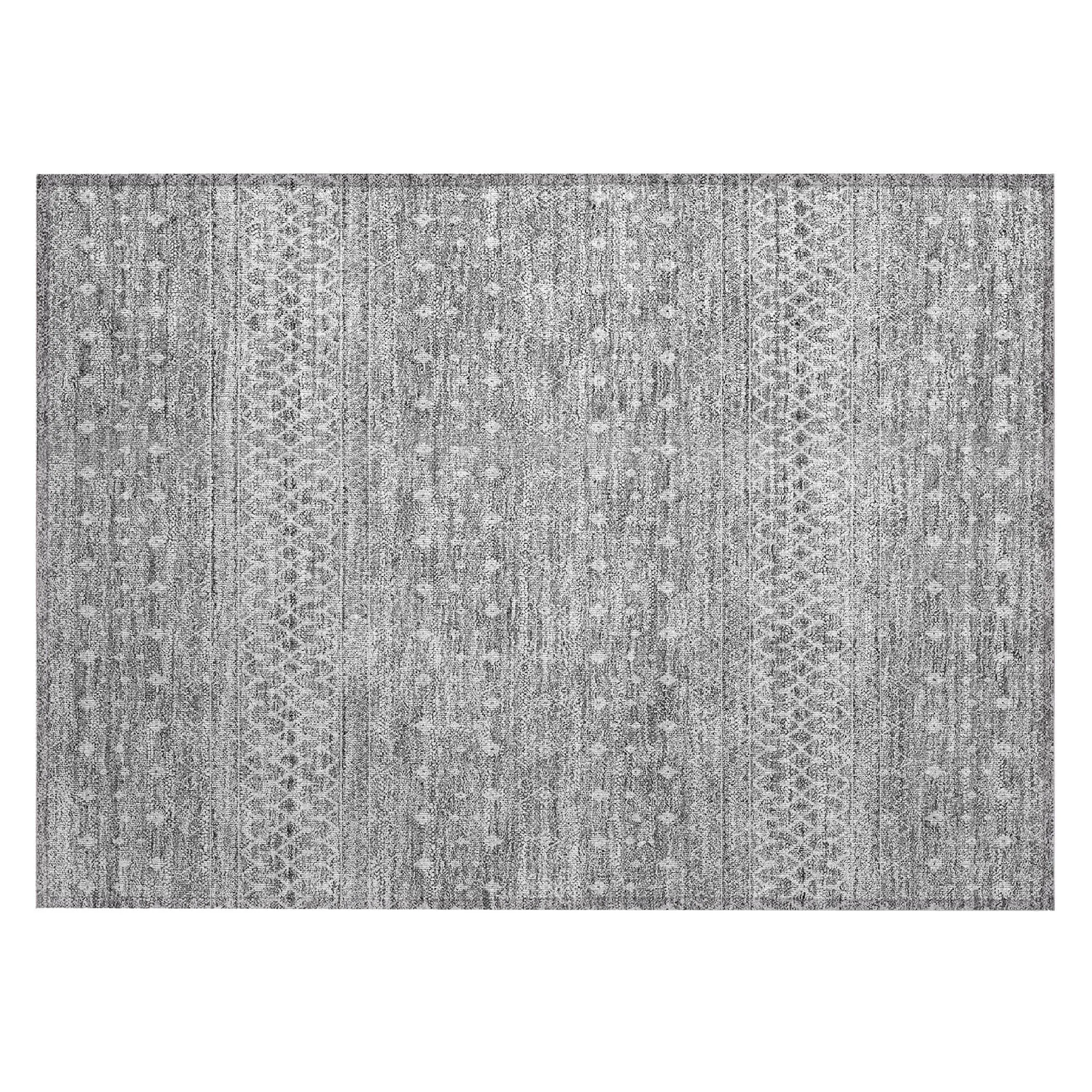 Machine Washable Indoor/ Outdoor Chantille Morrocan Boho Rug