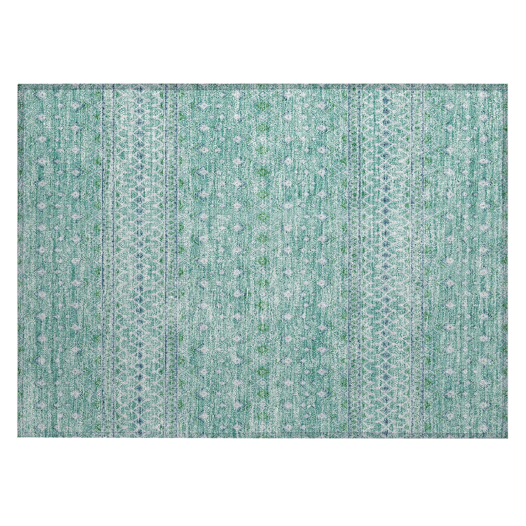 Machine Washable Indoor/ Outdoor Chantille Morrocan Boho Rug