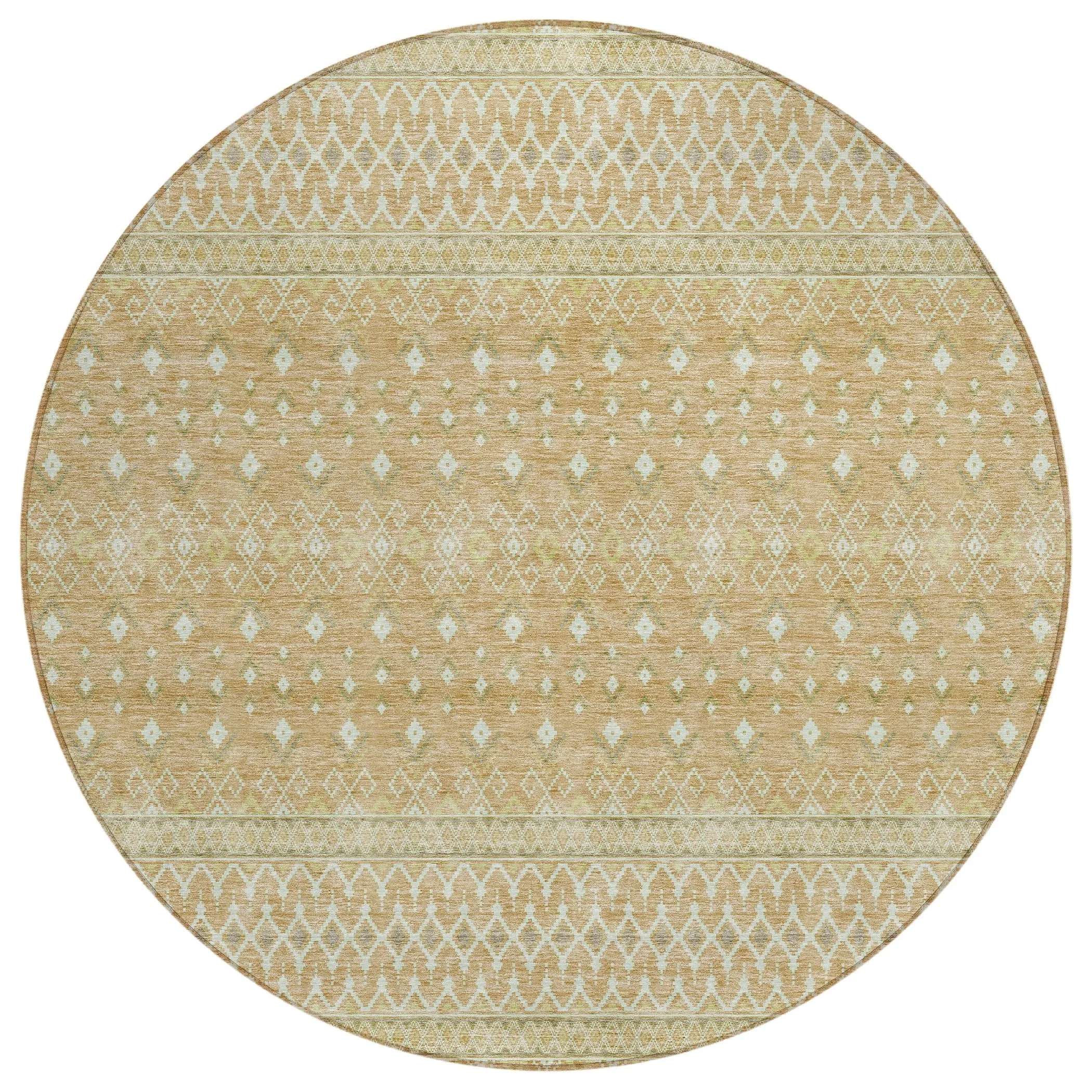 Machine Washable Indoor/ Outdoor Chantille Morrocan Boho Rug