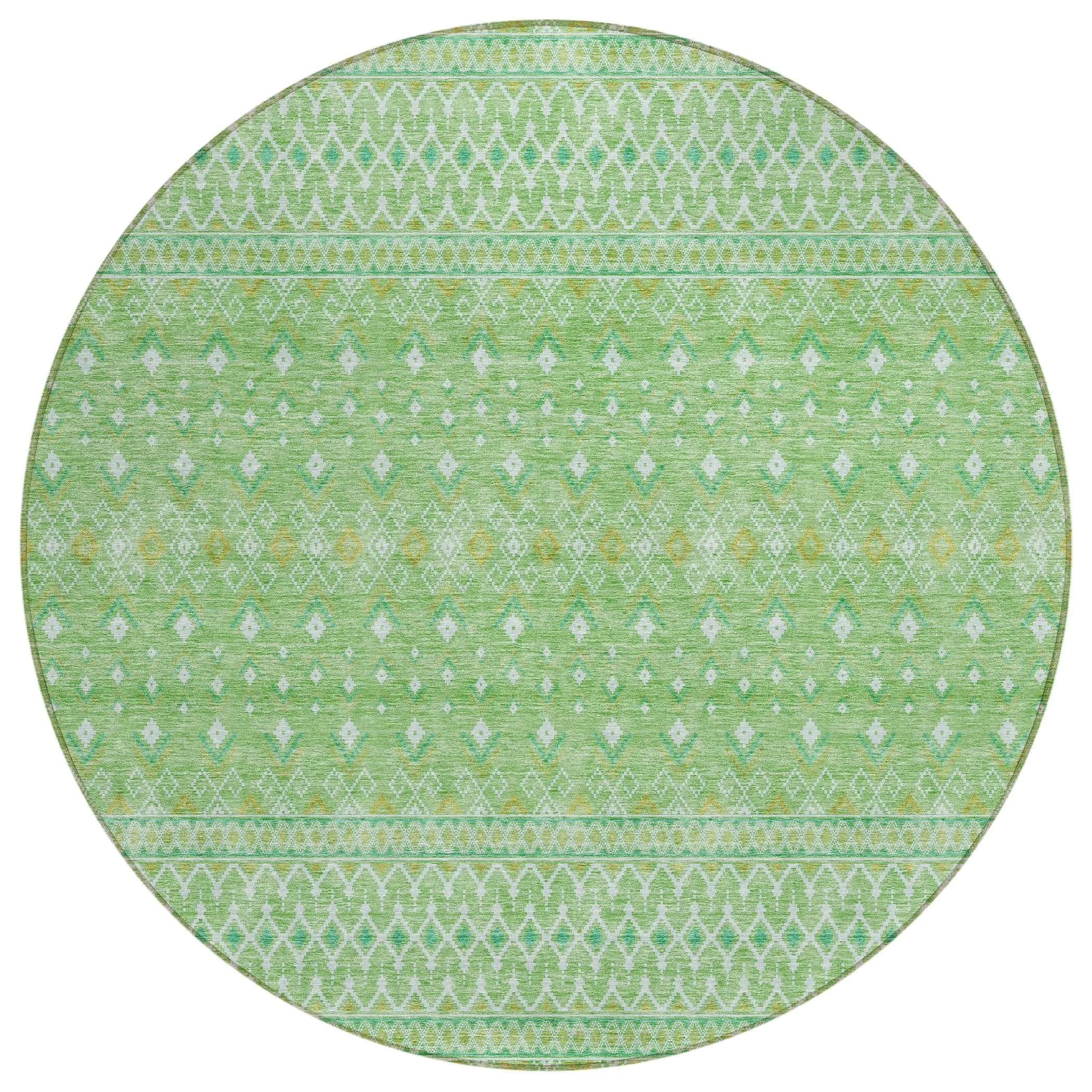 Machine Washable Indoor/ Outdoor Chantille Morrocan Boho Rug