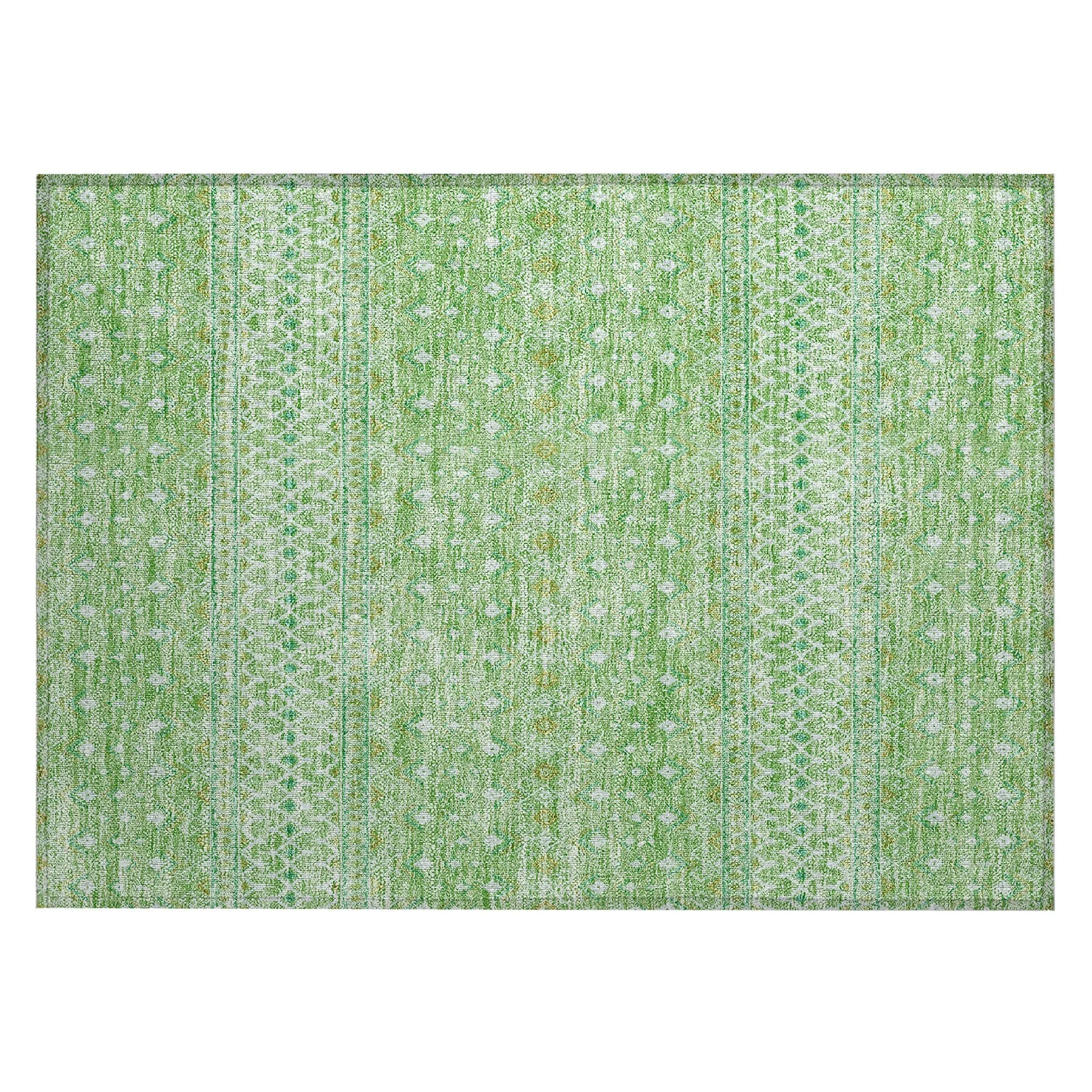 Machine Washable Indoor/ Outdoor Chantille Morrocan Boho Rug