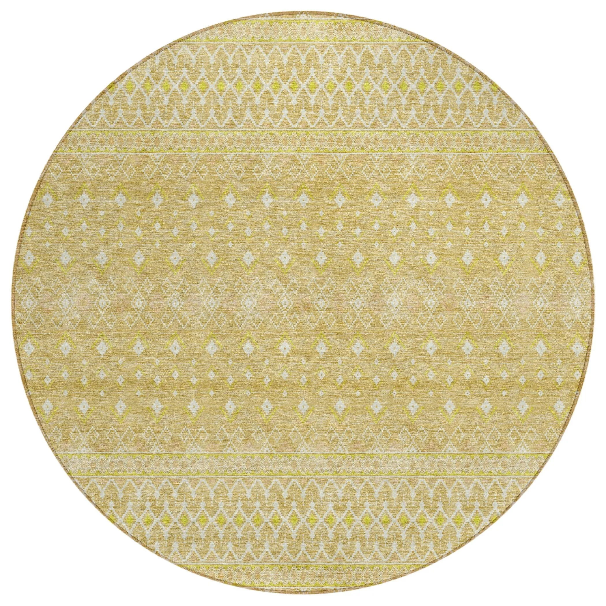 Machine Washable Indoor/ Outdoor Chantille Morrocan Boho Rug