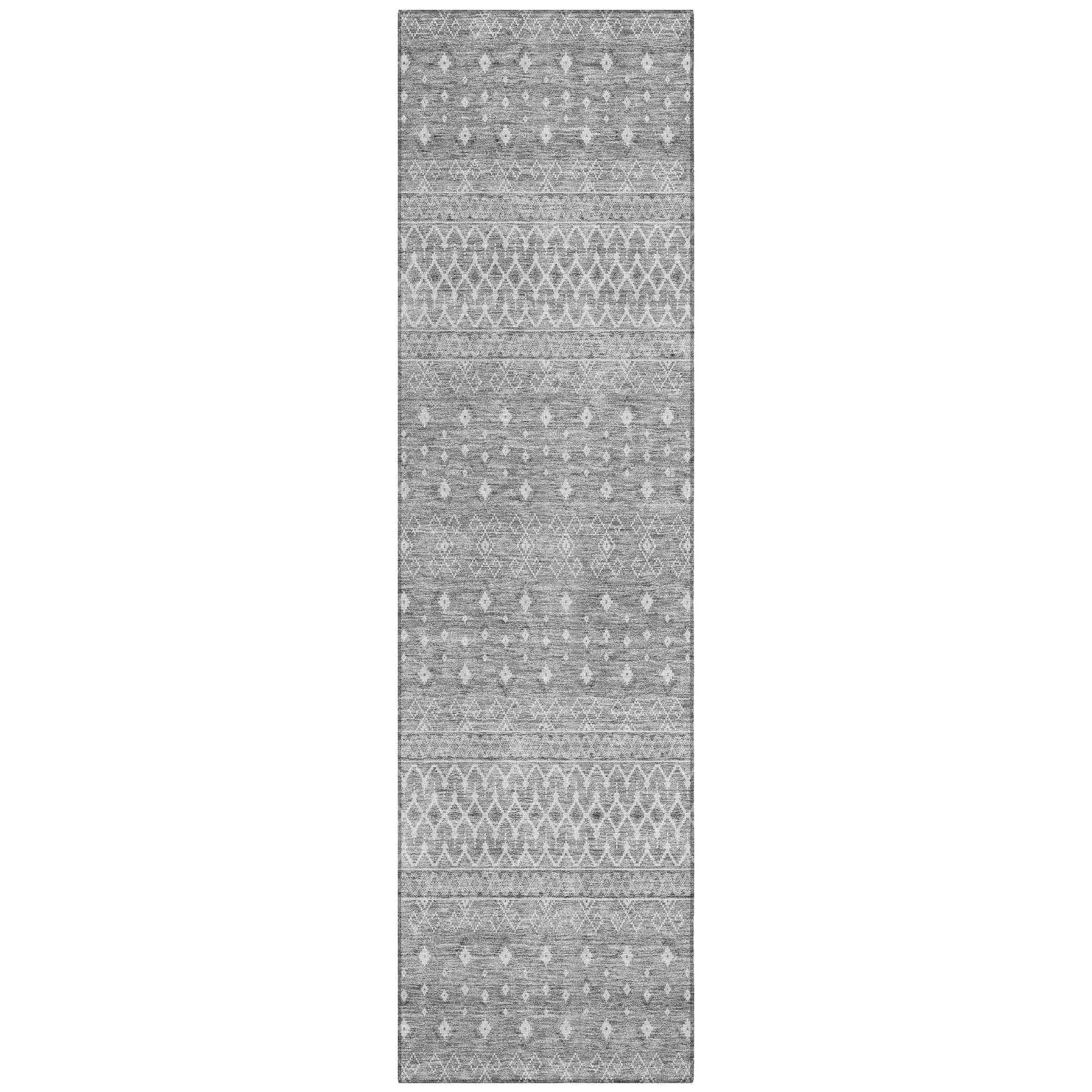 Machine Washable Indoor/ Outdoor Chantille Morrocan Boho Rug
