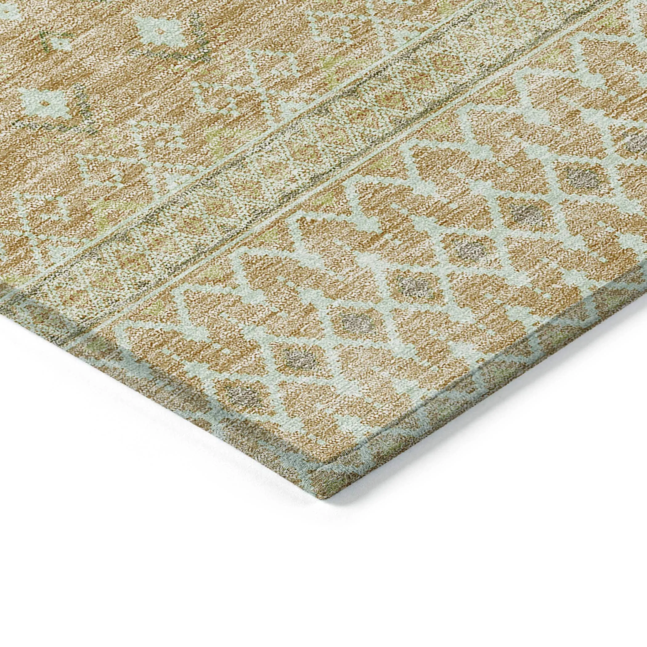 Machine Washable Indoor/ Outdoor Chantille Morrocan Boho Rug