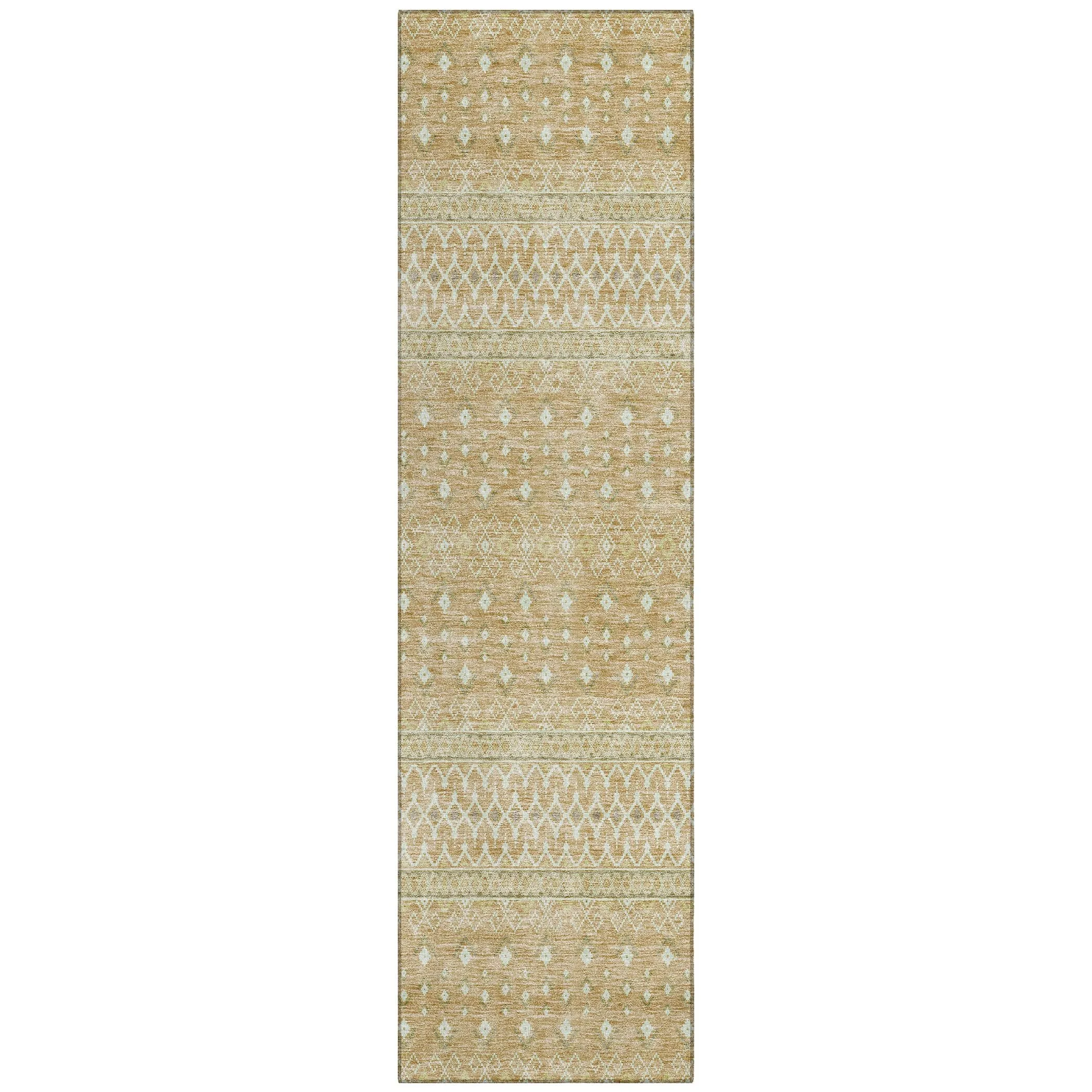 Machine Washable Indoor/ Outdoor Chantille Morrocan Boho Rug