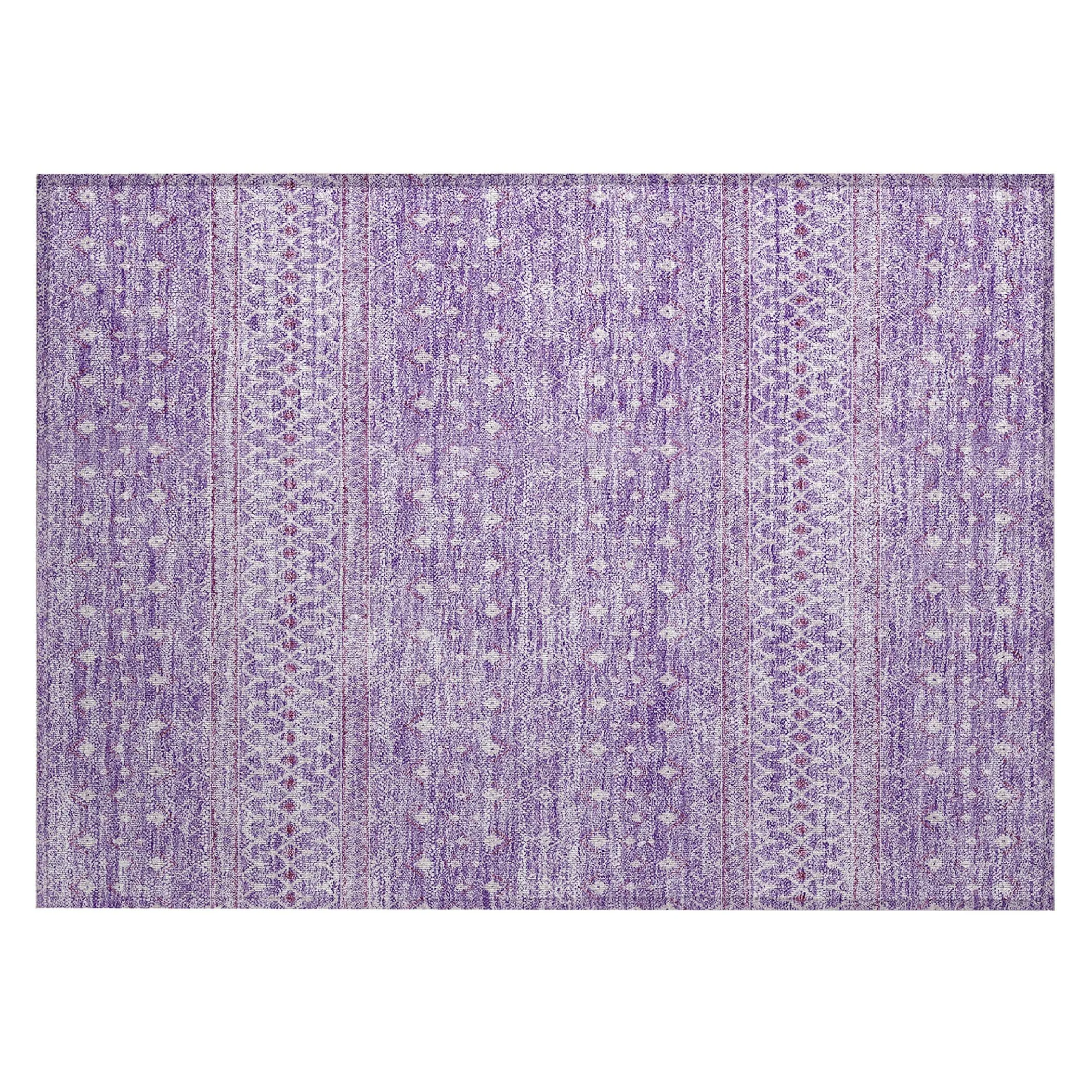 Machine Washable Indoor/ Outdoor Chantille Morrocan Boho Rug