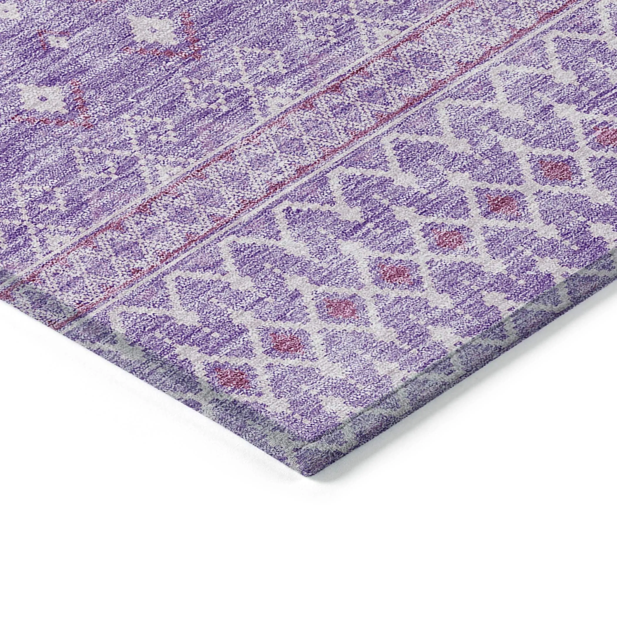 Machine Washable Indoor/ Outdoor Chantille Morrocan Boho Rug