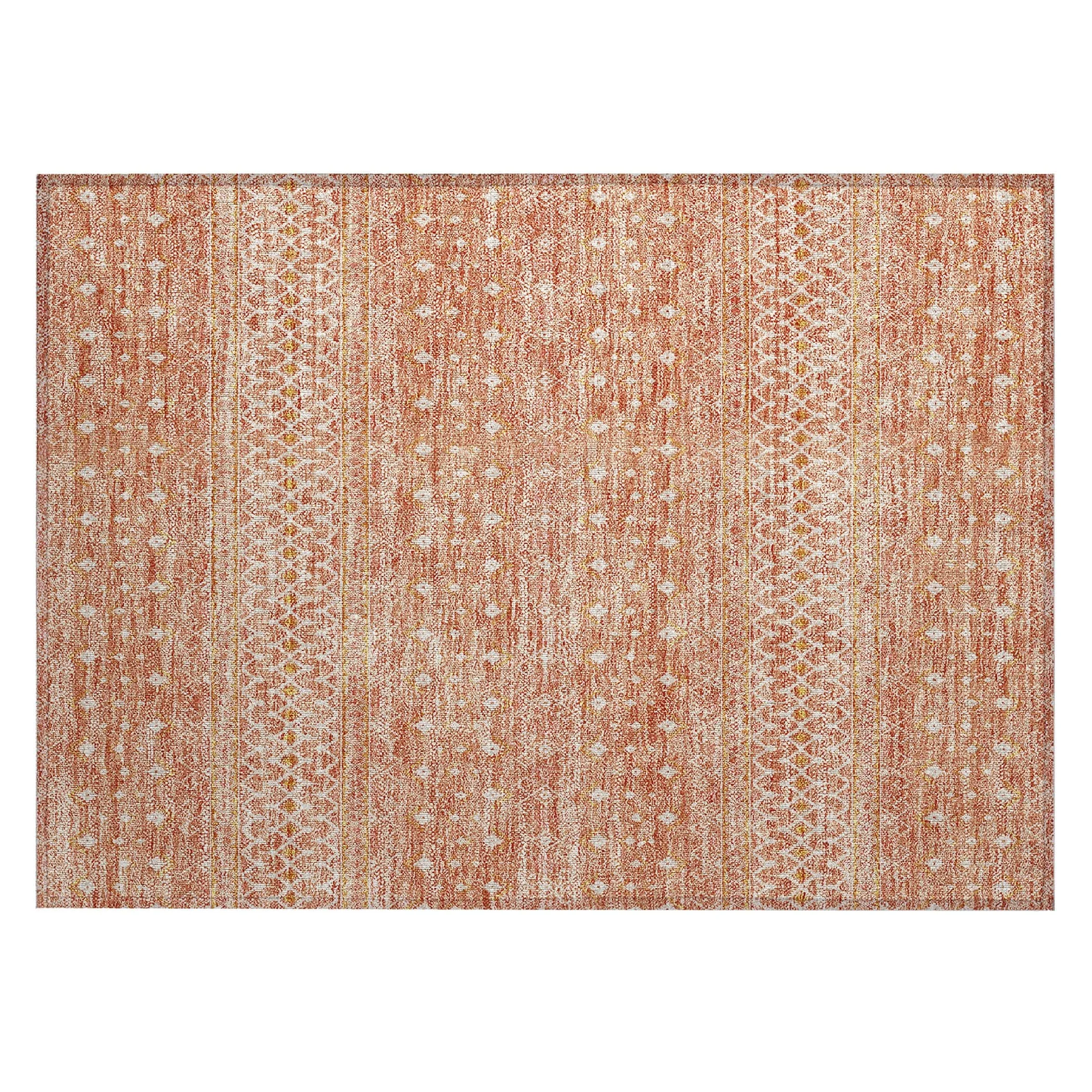 Machine Washable Indoor/ Outdoor Chantille Morrocan Boho Rug