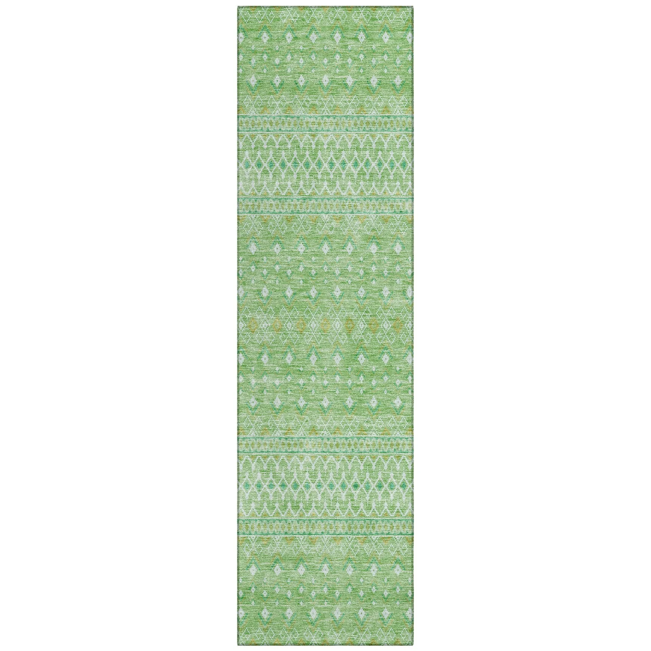 Machine Washable Indoor/ Outdoor Chantille Morrocan Boho Rug