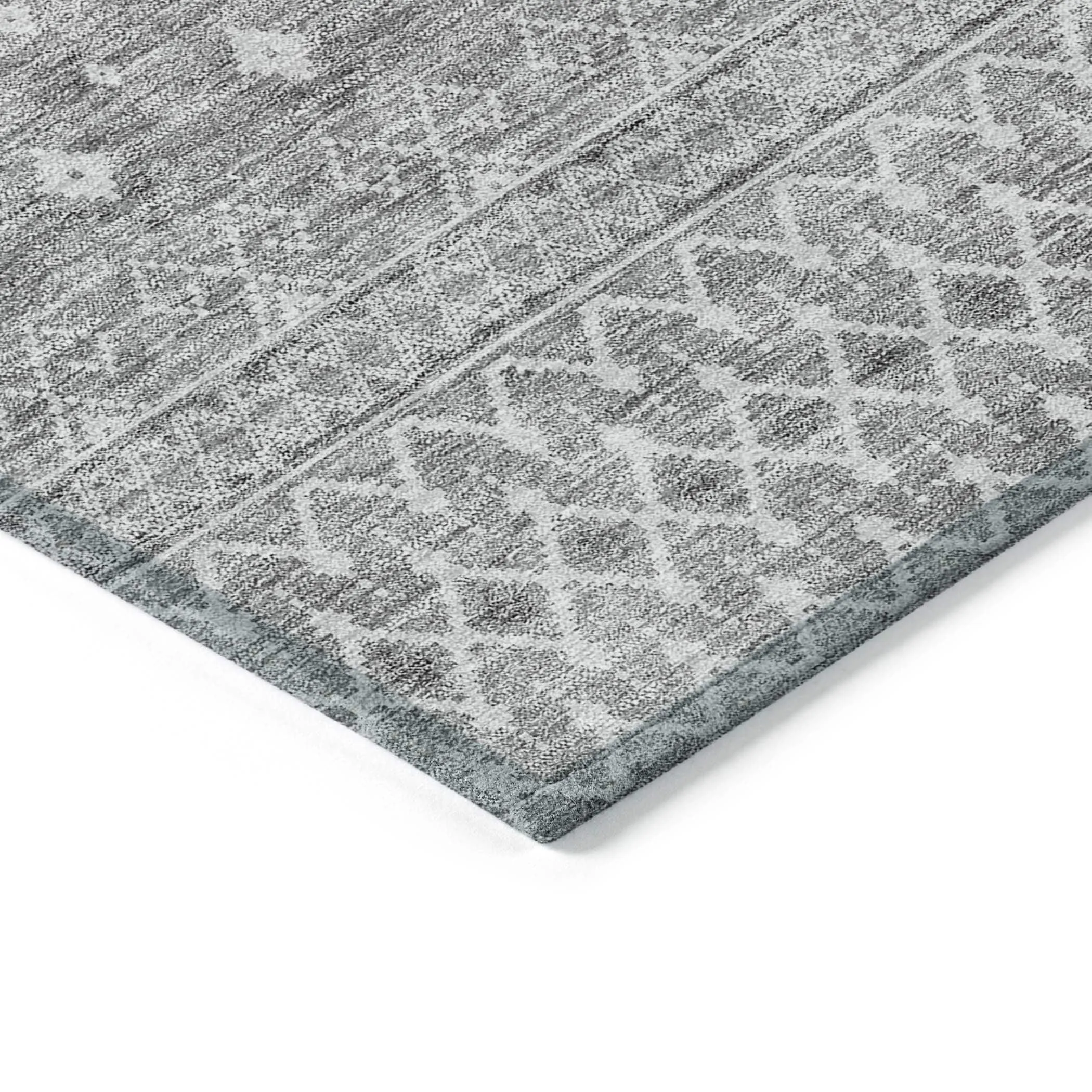Machine Washable Indoor/ Outdoor Chantille Morrocan Boho Rug