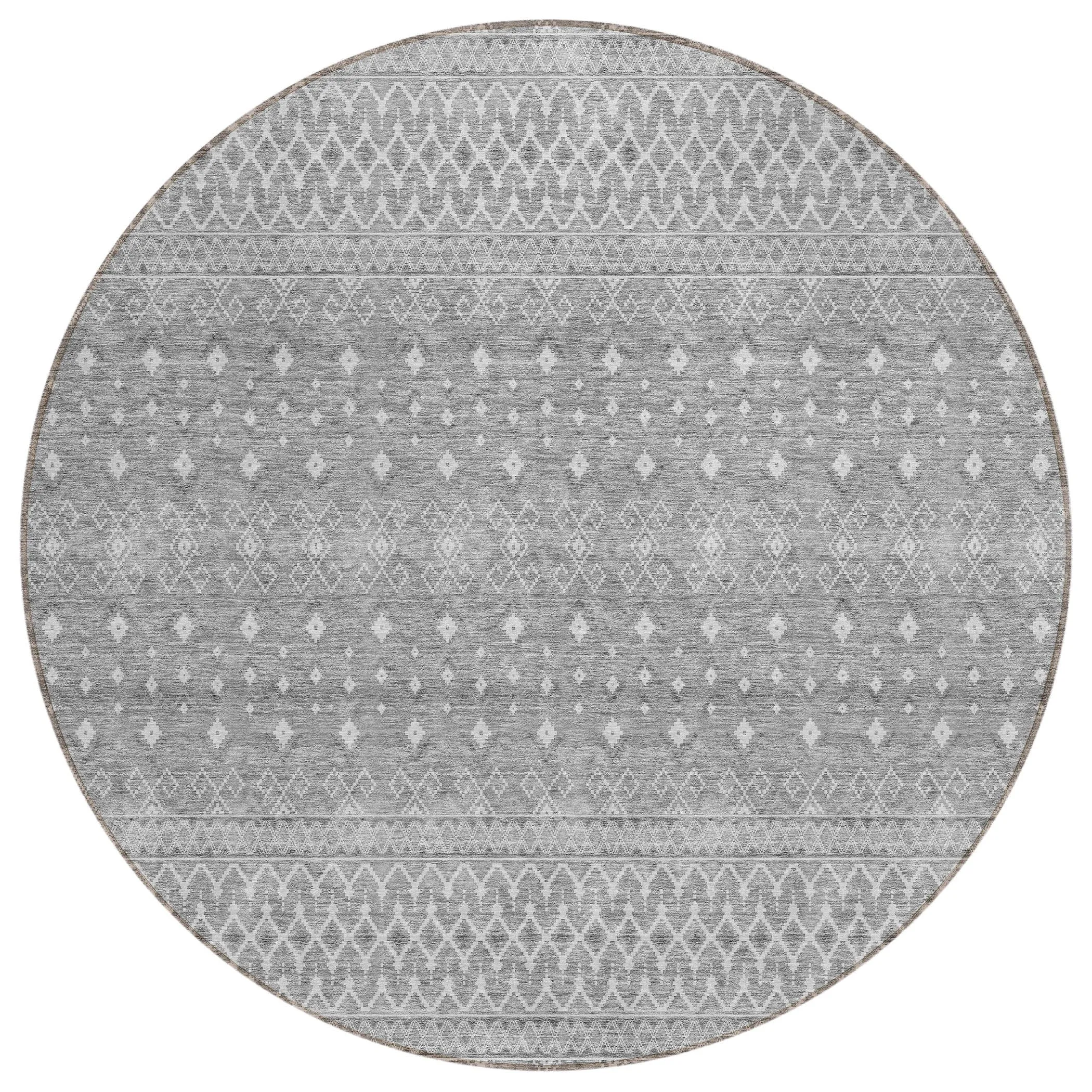 Machine Washable Indoor/ Outdoor Chantille Morrocan Boho Rug