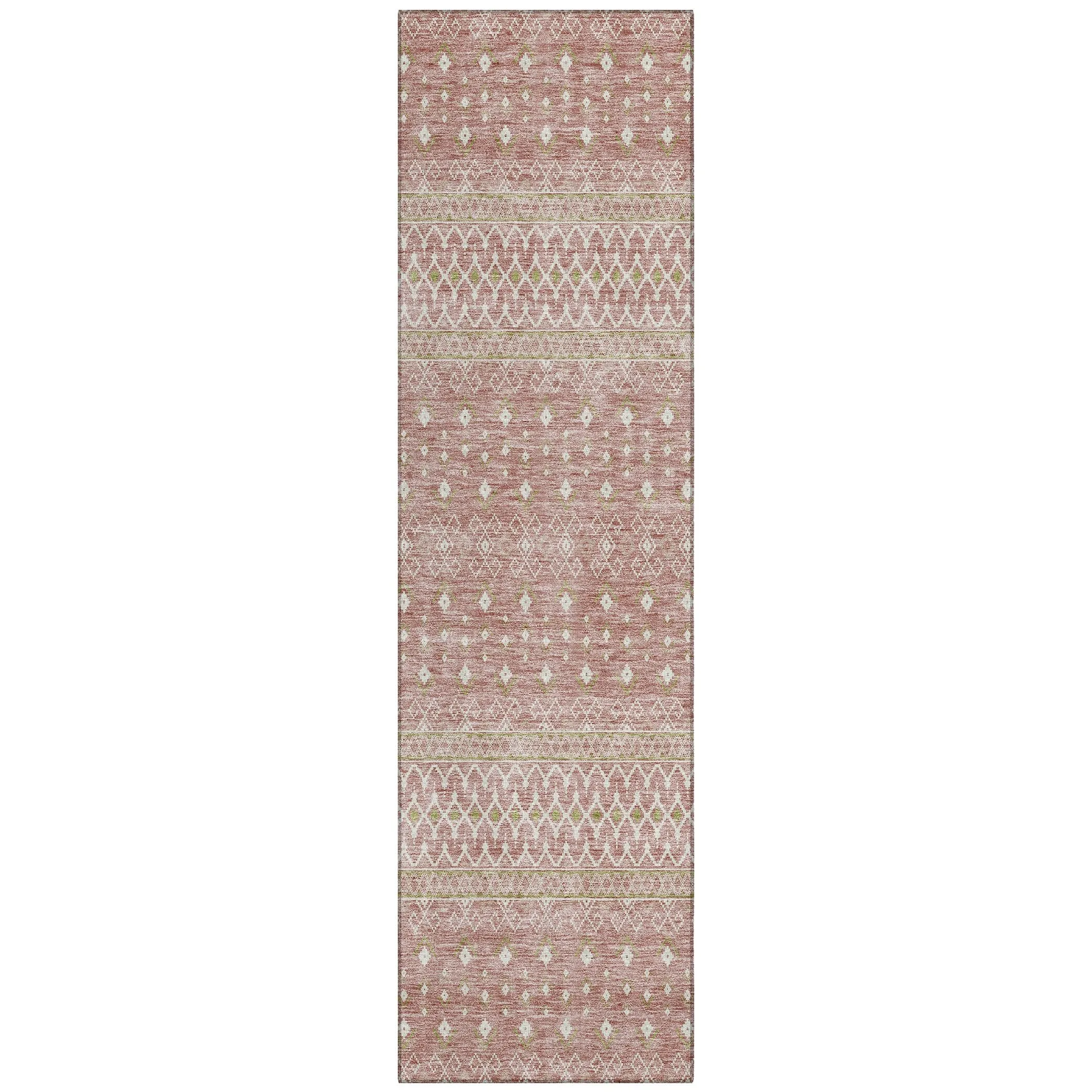 Machine Washable Indoor/ Outdoor Chantille Morrocan Boho Rug