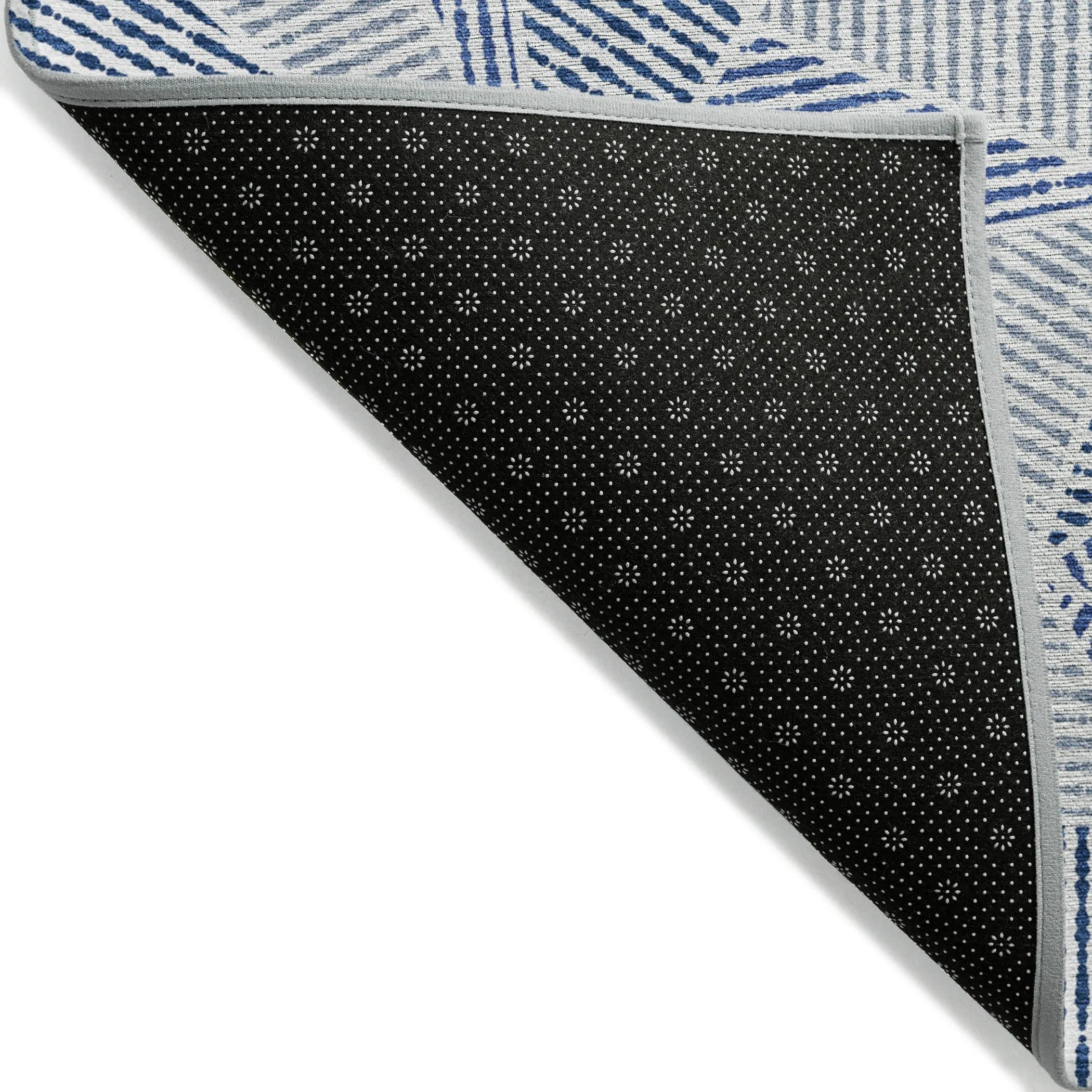 Machine Washable Indoor/ Outdoor Chantille Mosaic Geometric Rug
