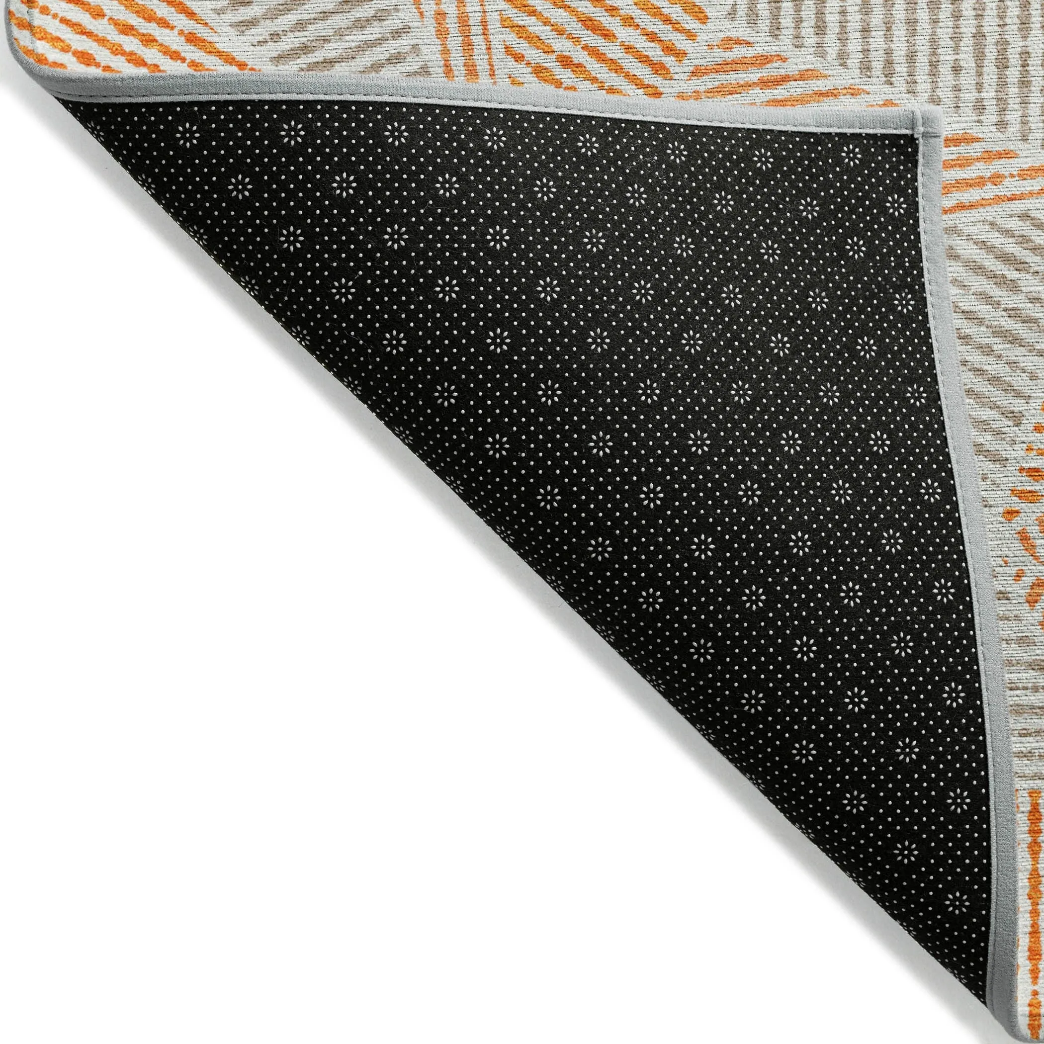 Machine Washable Indoor/ Outdoor Chantille Mosaic Geometric Rug