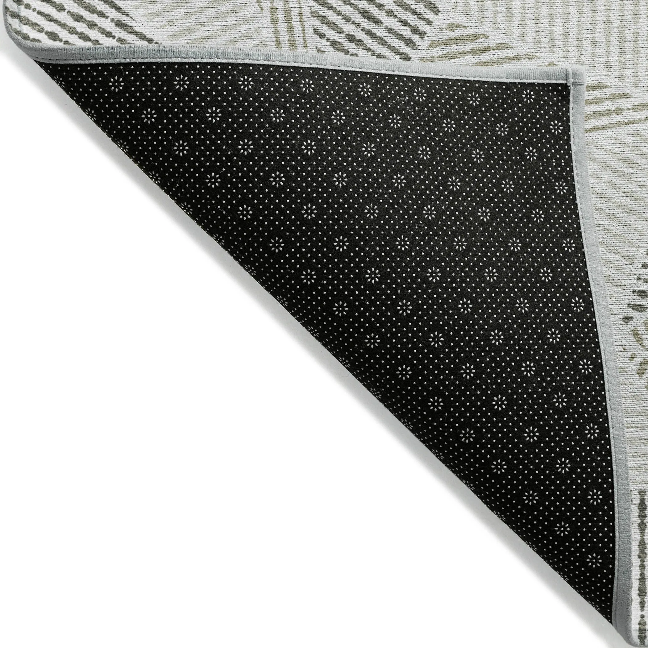 Machine Washable Indoor/ Outdoor Chantille Mosaic Geometric Rug