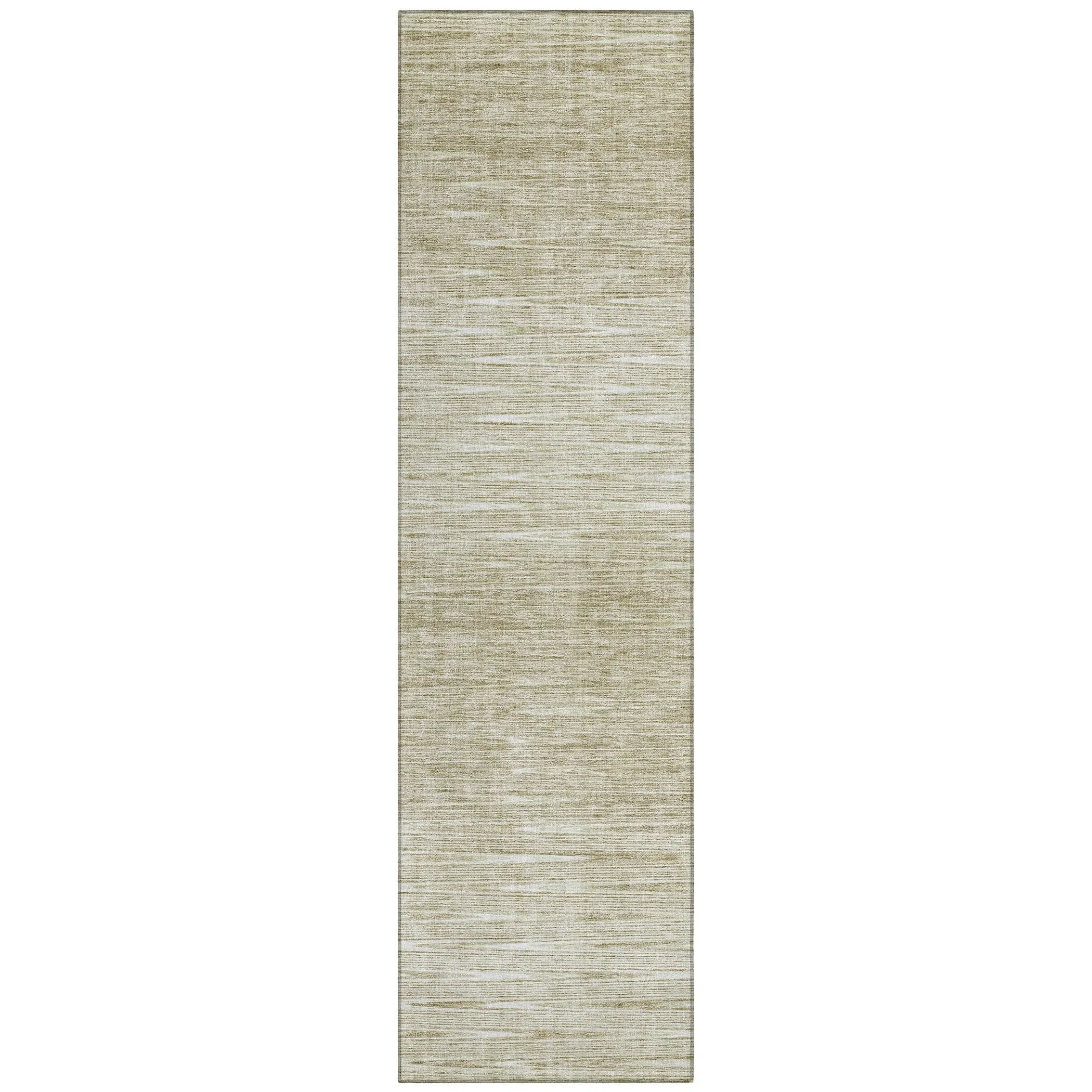 Machine Washable Indoor/ Outdoor Chantille Ombre Stripes Rug