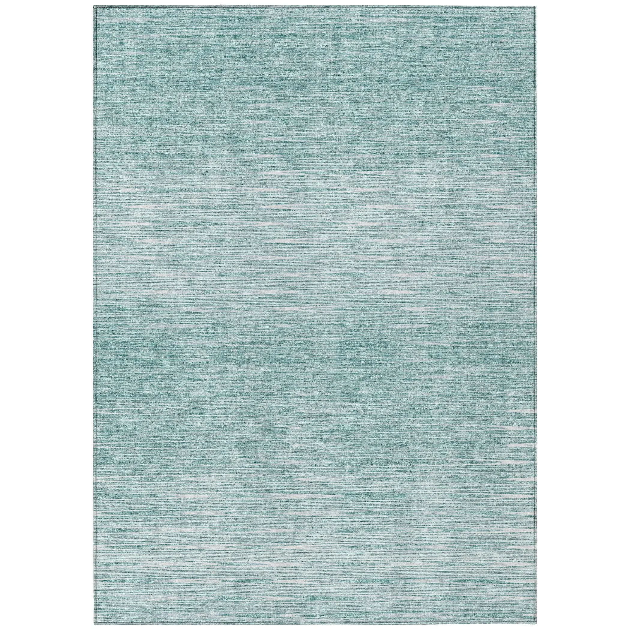 Machine Washable Indoor/ Outdoor Chantille Ombre Stripes Rug