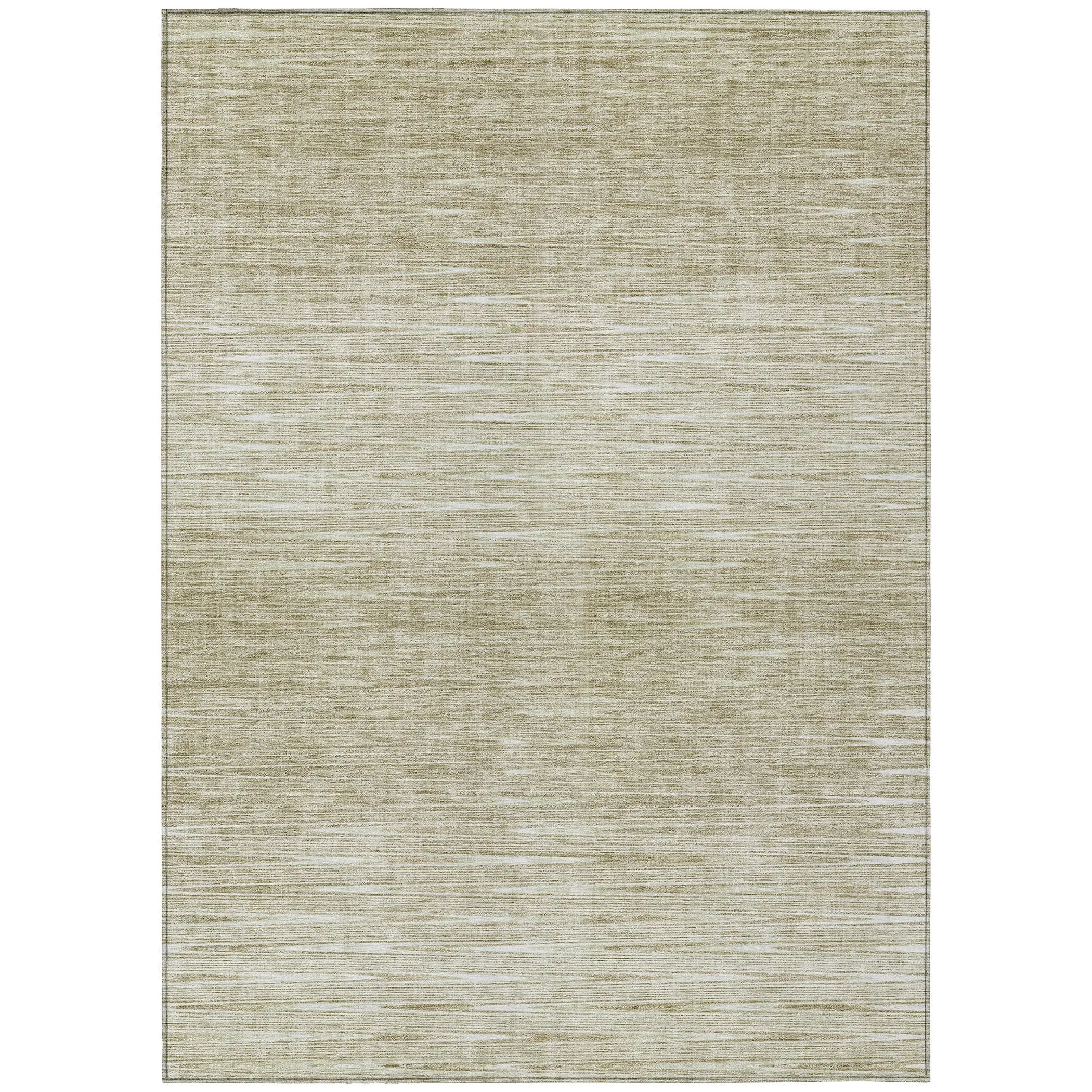 Machine Washable Indoor/ Outdoor Chantille Ombre Stripes Rug