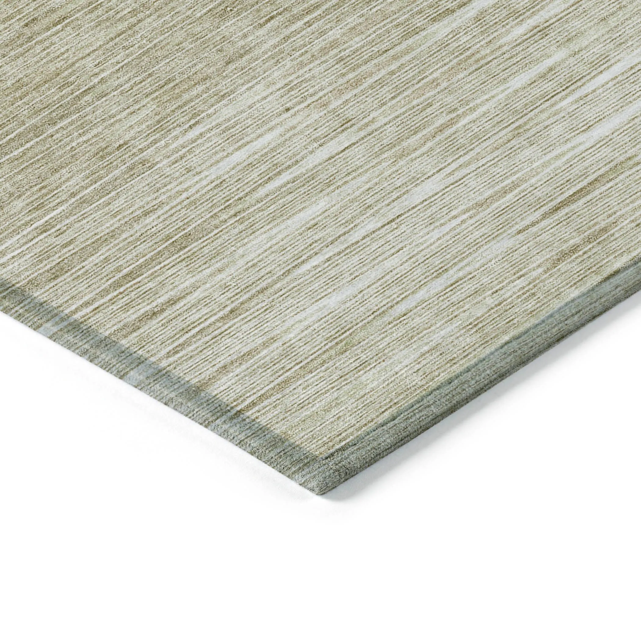Machine Washable Indoor/ Outdoor Chantille Ombre Stripes Rug