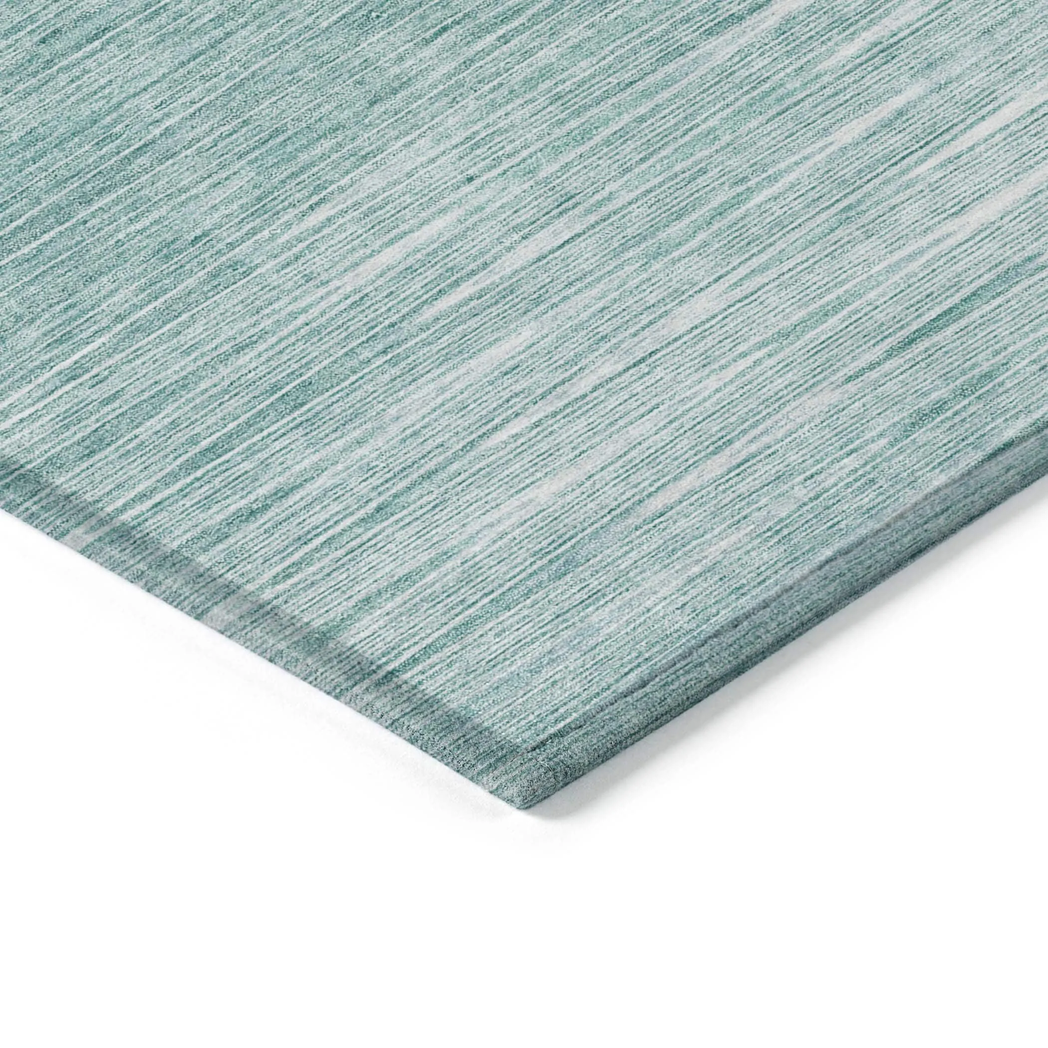 Machine Washable Indoor/ Outdoor Chantille Ombre Stripes Rug
