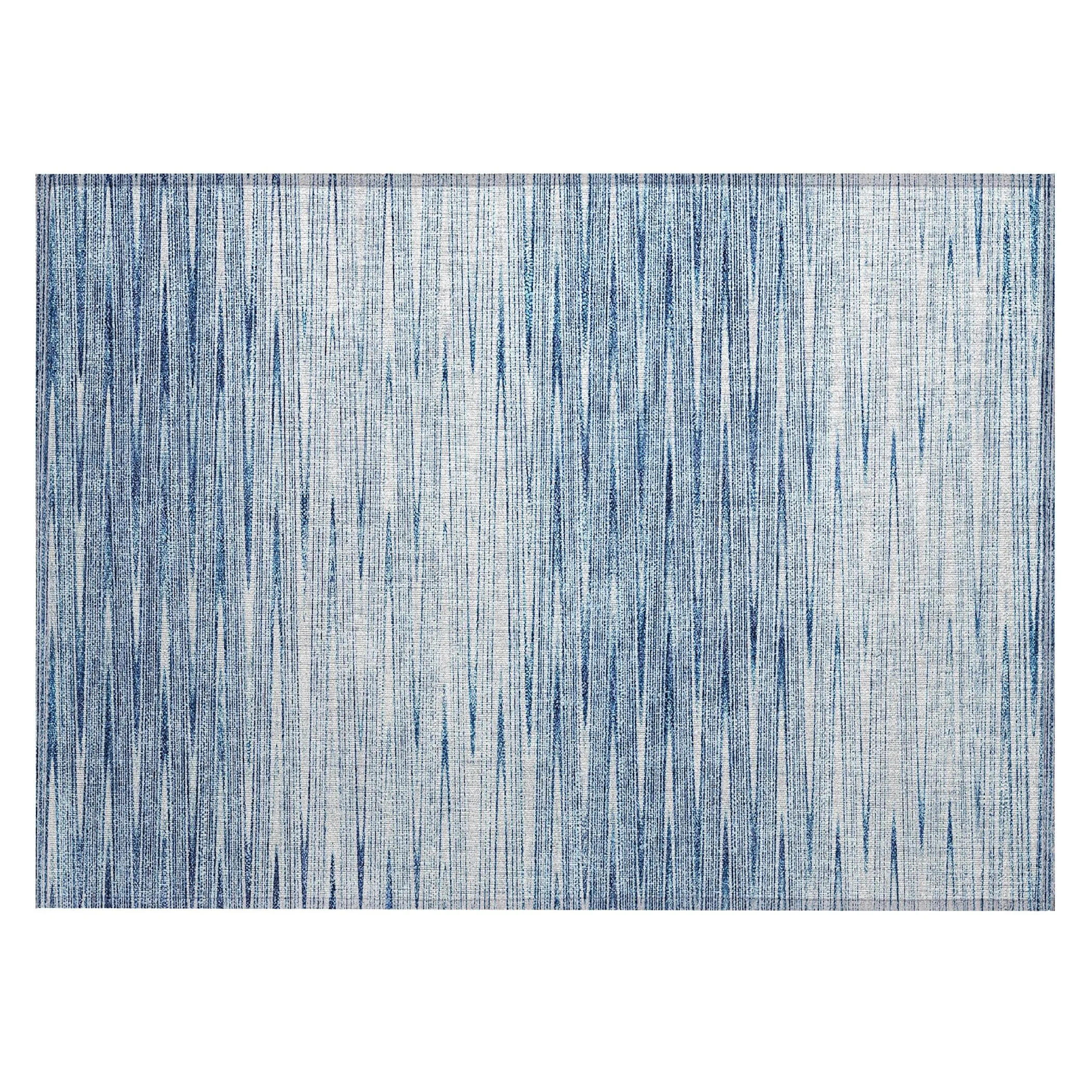 Machine Washable Indoor/ Outdoor Chantille Ombre Stripes Rug