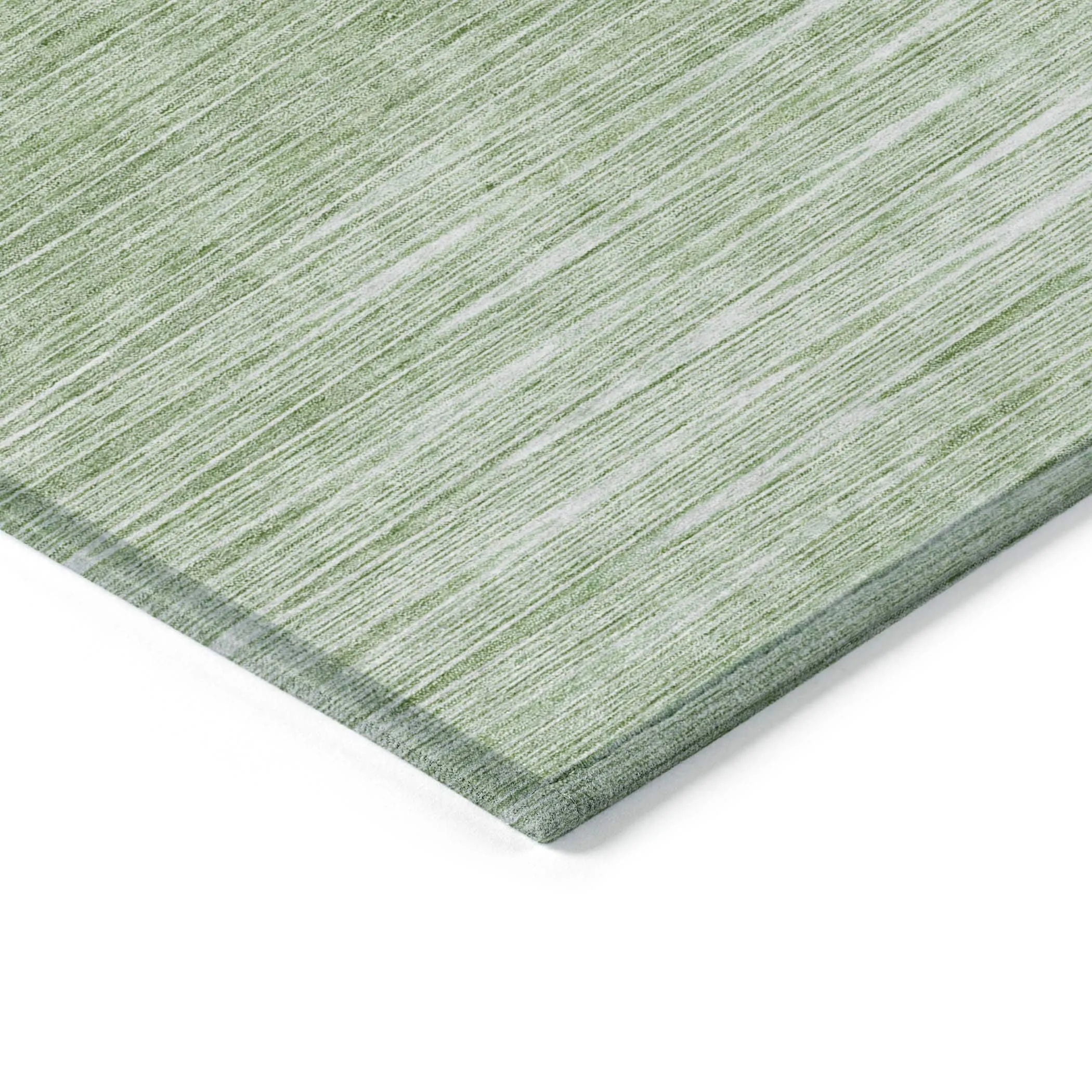 Machine Washable Indoor/ Outdoor Chantille Ombre Stripes Rug