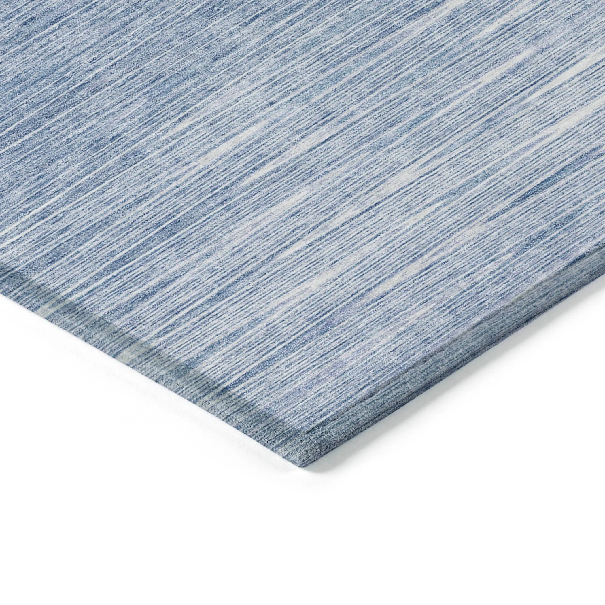 Machine Washable Indoor/ Outdoor Chantille Ombre Stripes Rug