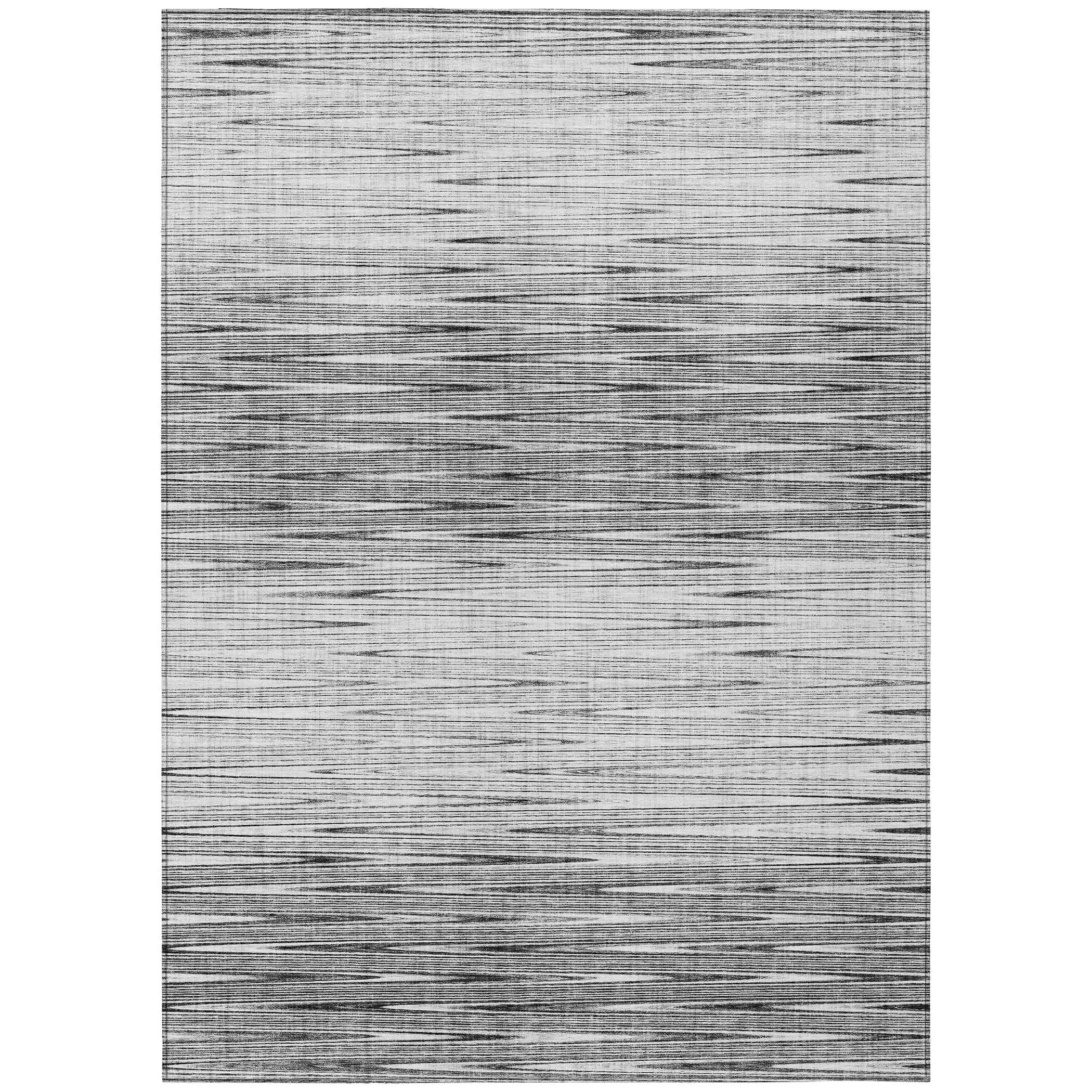Machine Washable Indoor/ Outdoor Chantille Ombre Stripes Rug