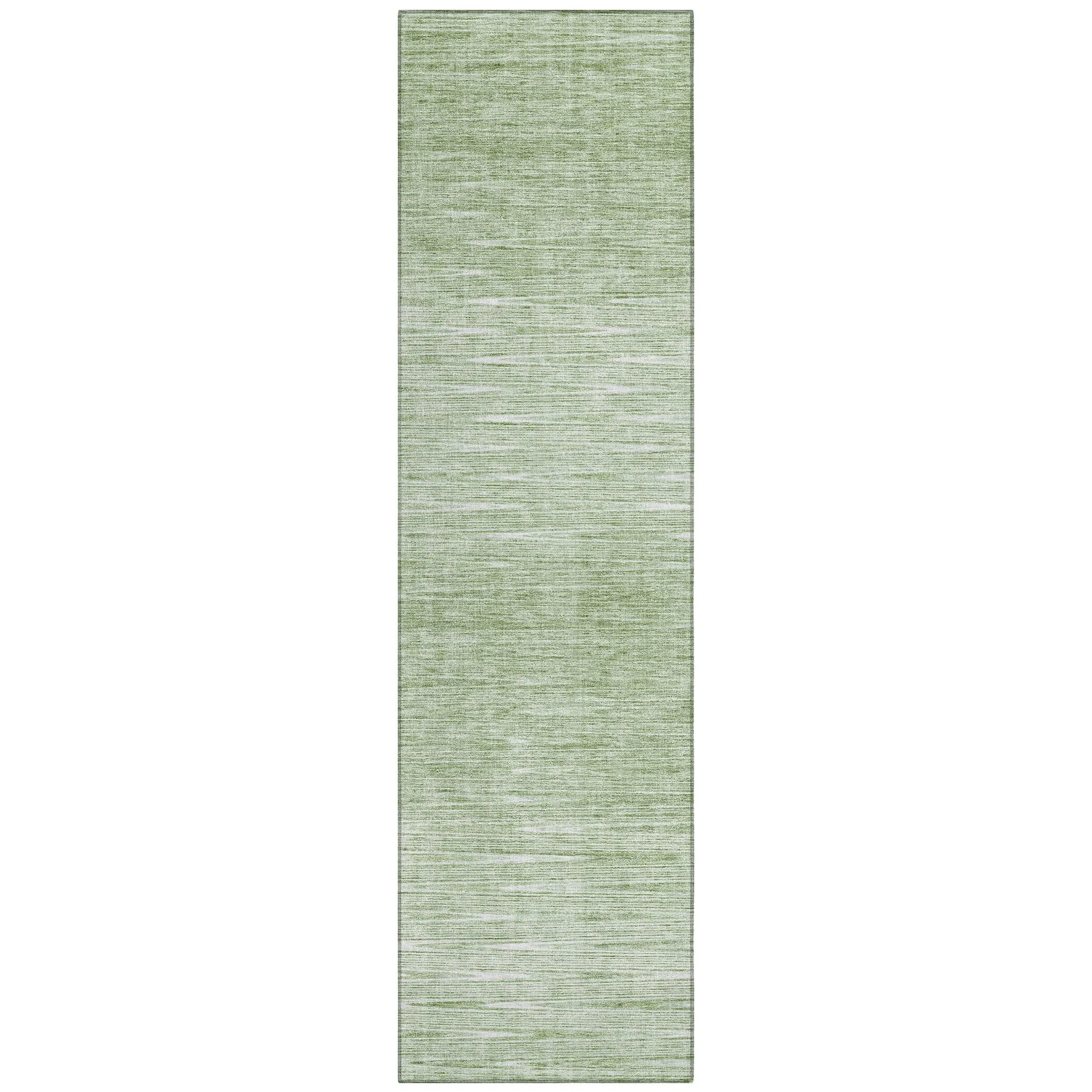 Machine Washable Indoor/ Outdoor Chantille Ombre Stripes Rug