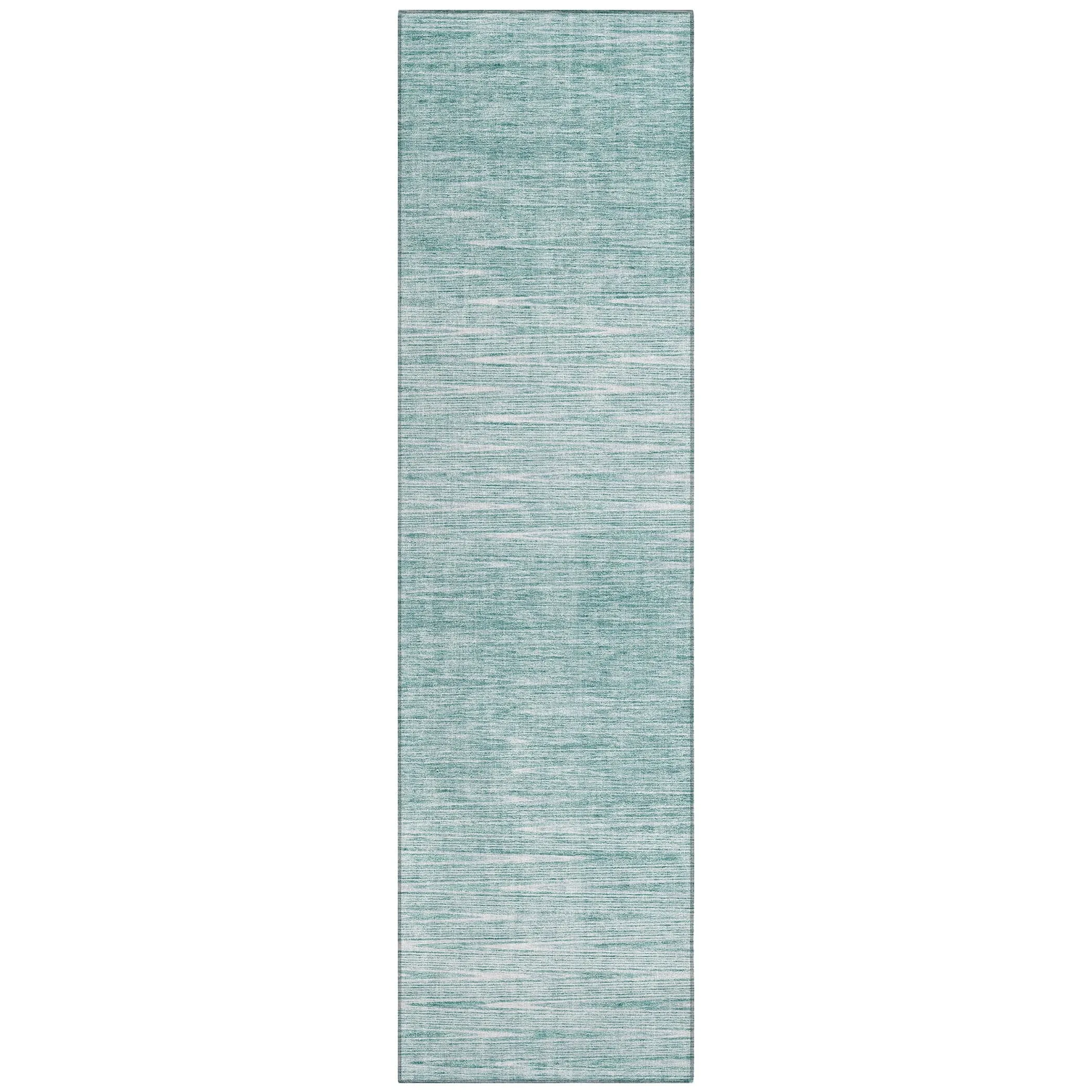 Machine Washable Indoor/ Outdoor Chantille Ombre Stripes Rug